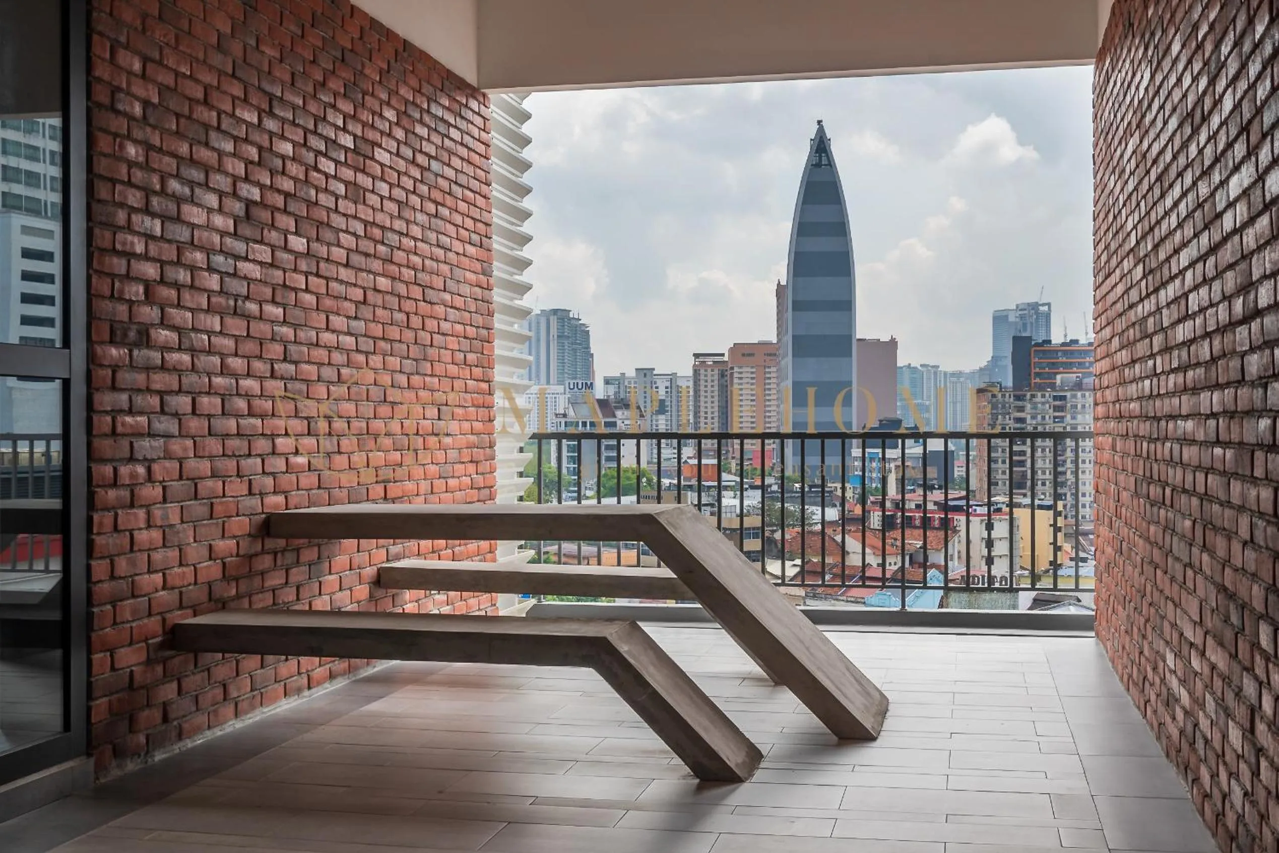 City view in Chambers Premier Suites Kuala Lumpur