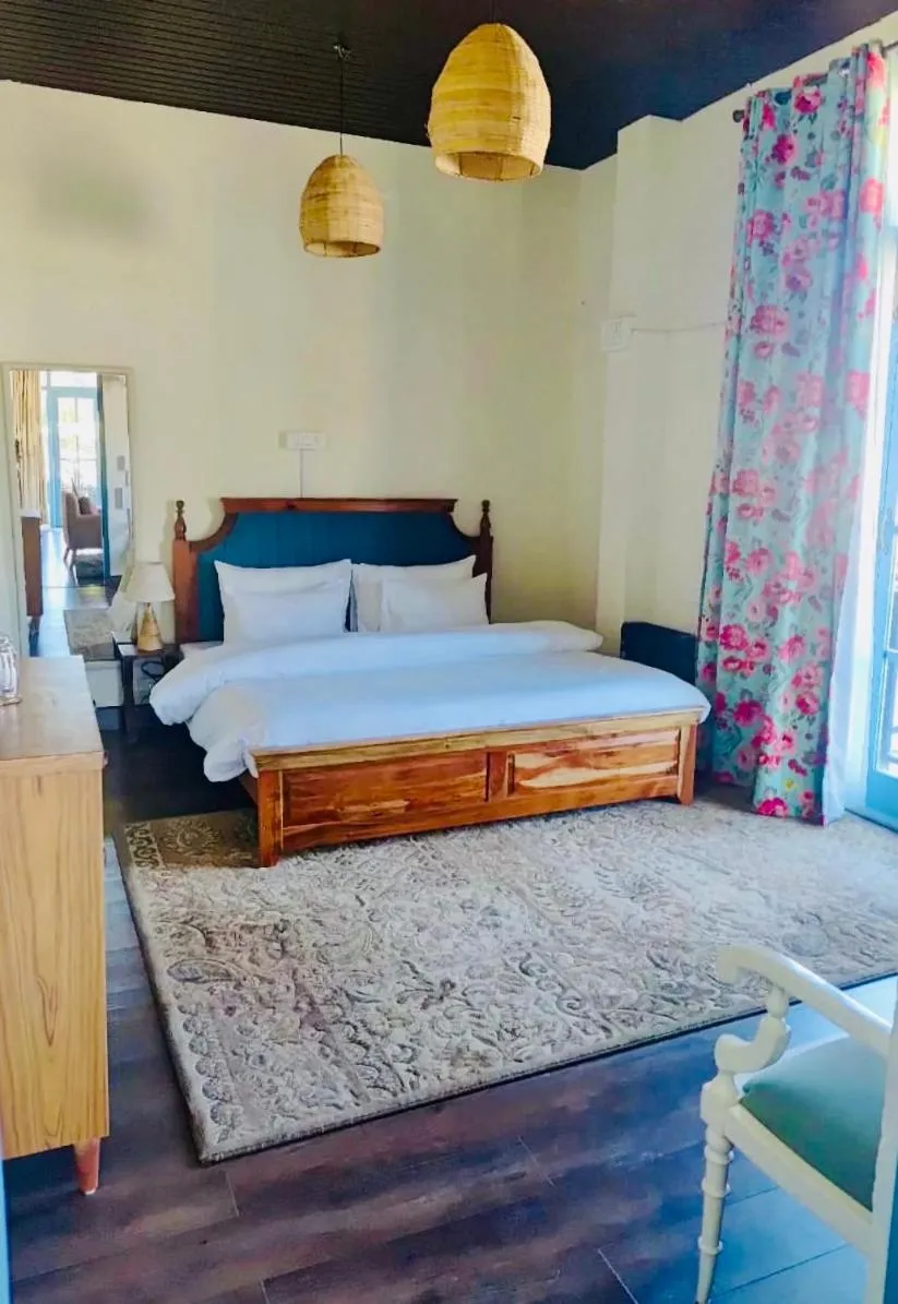 Bedroom, Bed in Faraway Cottages, Auli