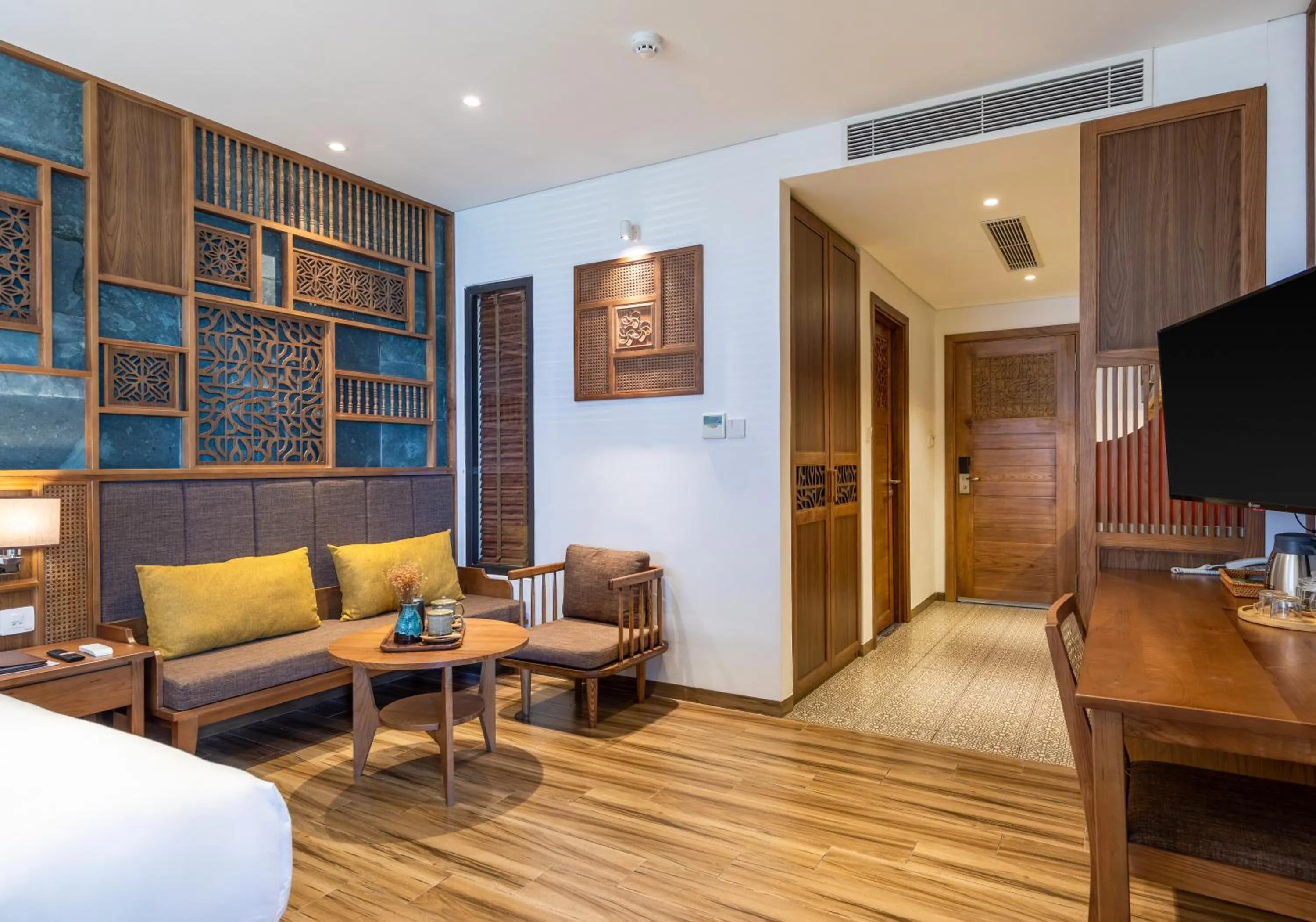 TV and multimedia, Bed in Bonny Boutique Hotel Da Nang