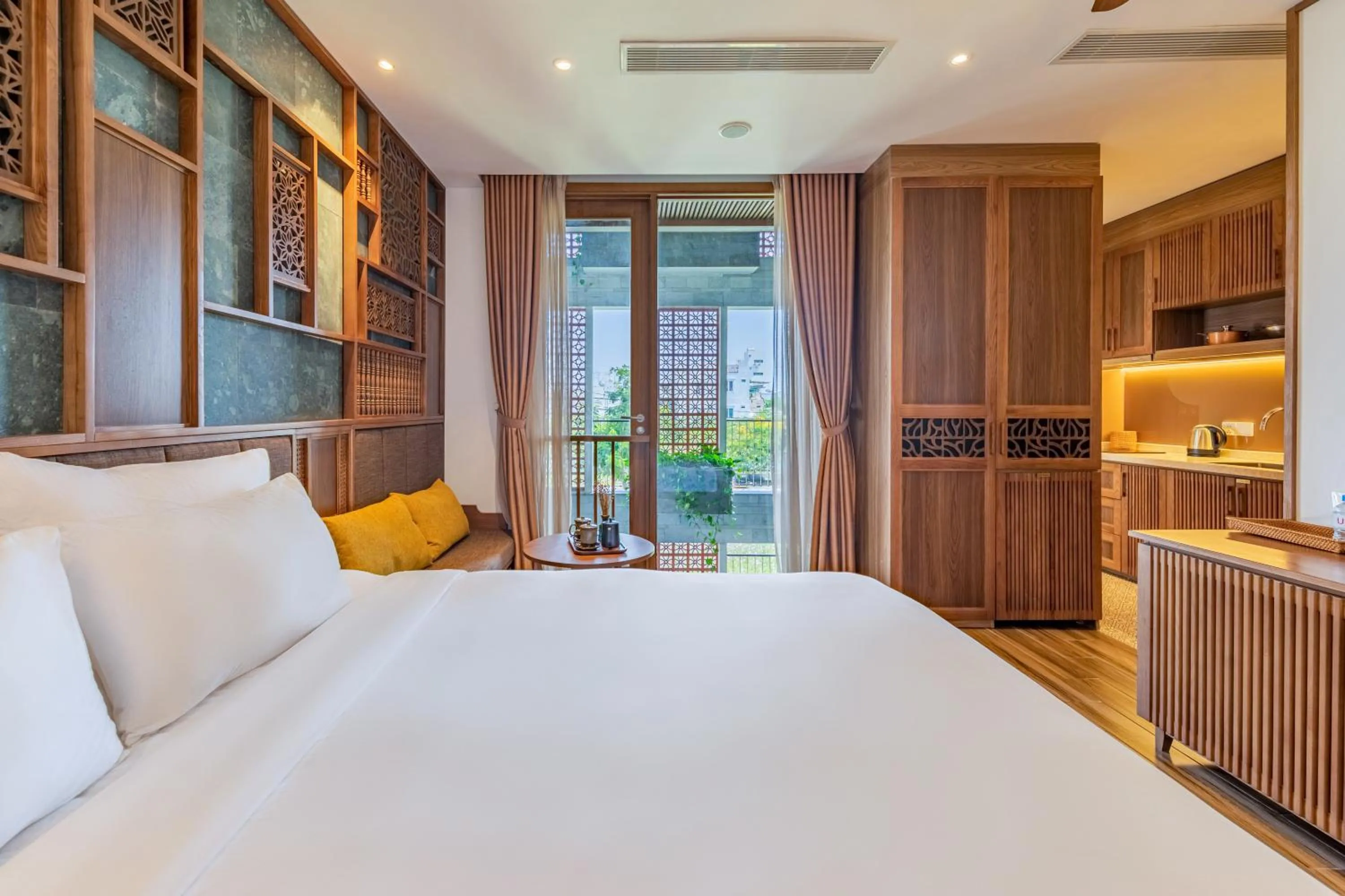 Bed in Bonny Boutique Hotel Da Nang