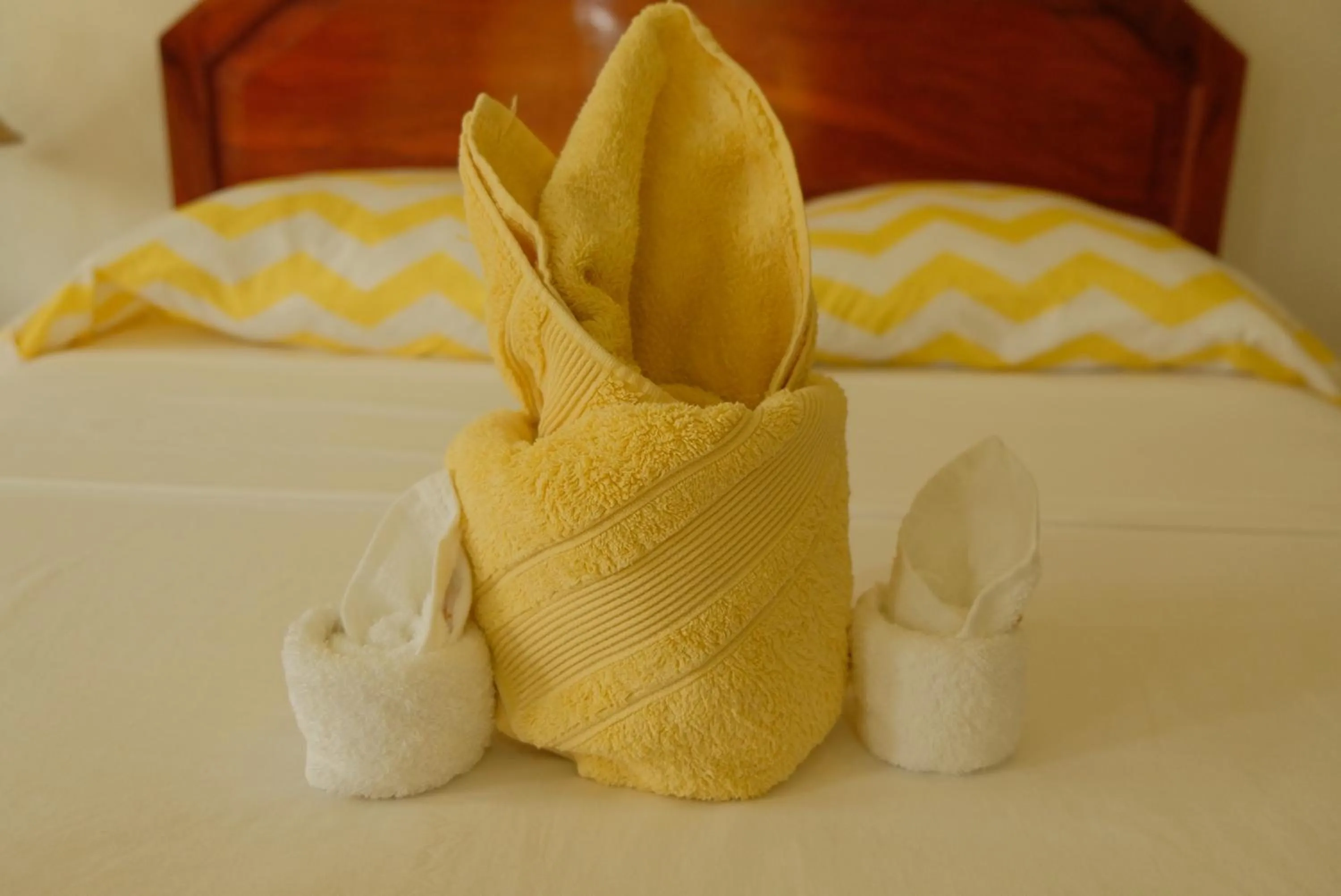 Bed in Villa Italia Hotel