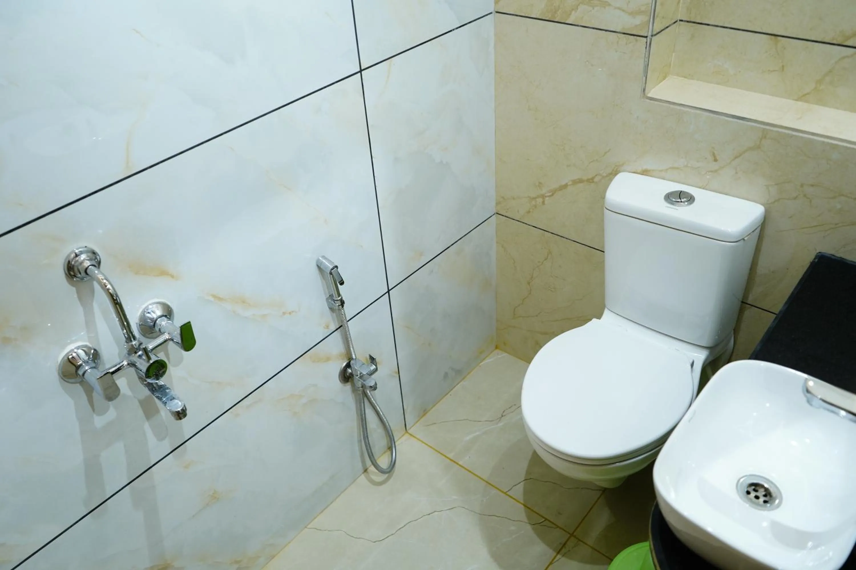 Shower in Hotel Shakuntla Palace