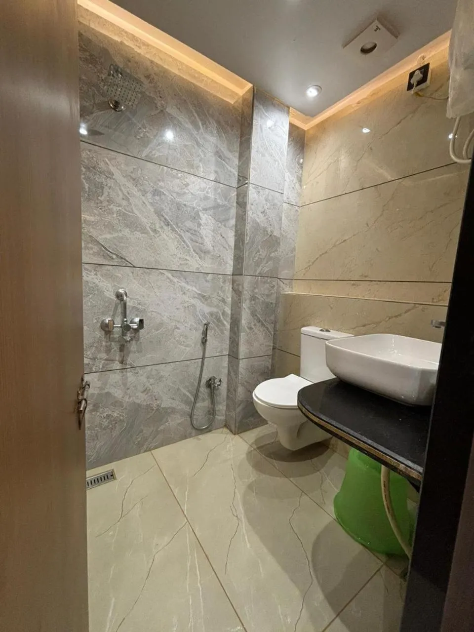 Shower in Hotel Shakuntla Palace