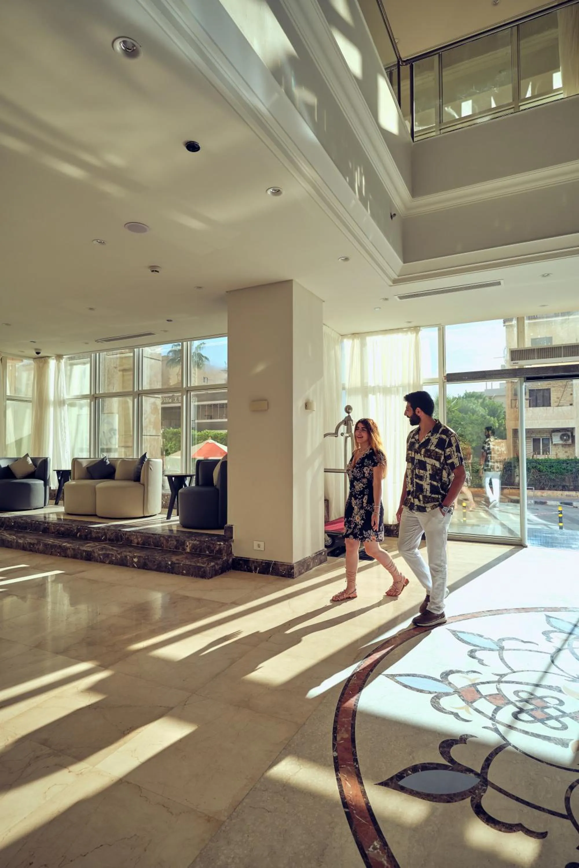 Patio in Triumph White Sands Hotel