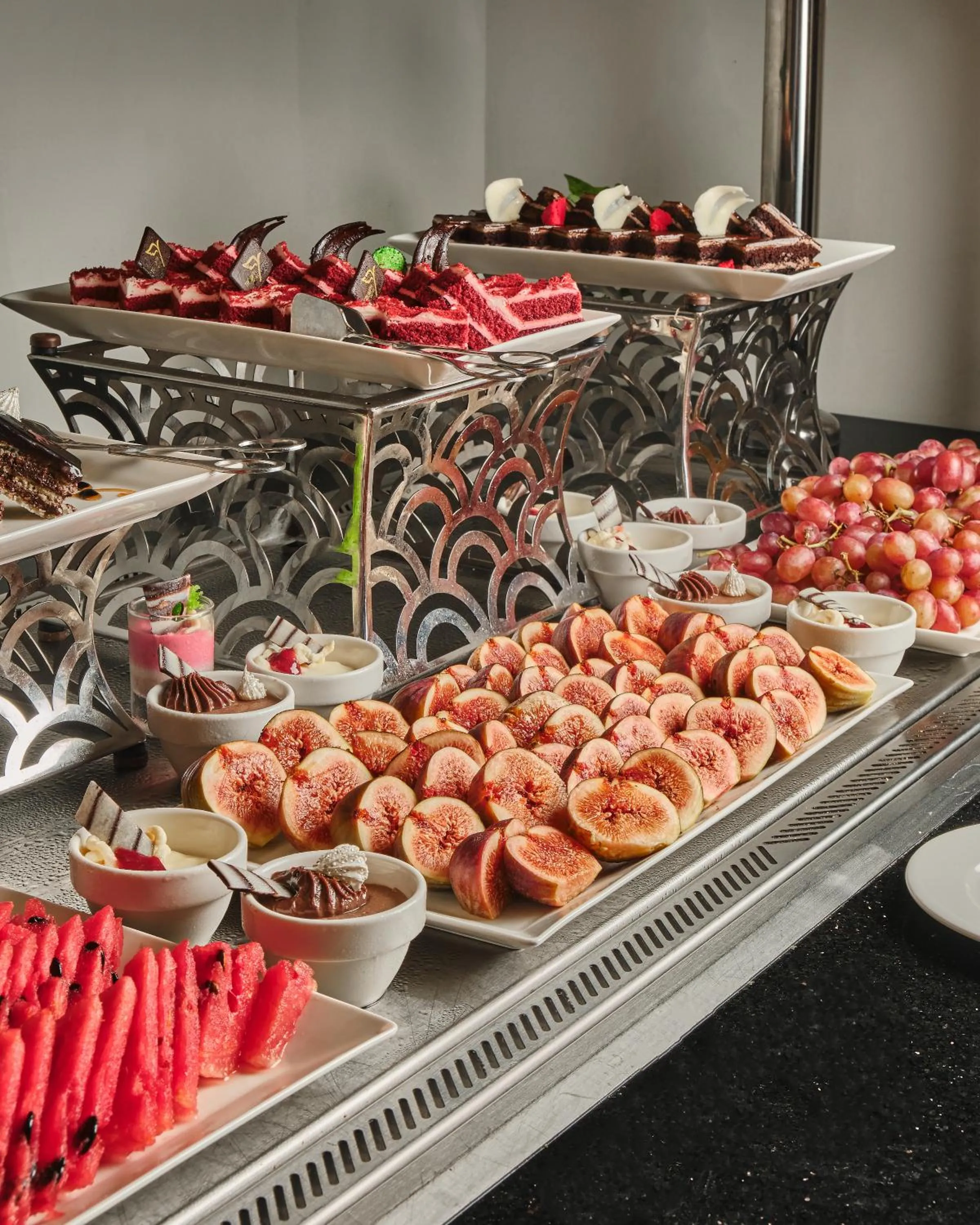 Buffet breakfast in Triumph White Sands Hotel