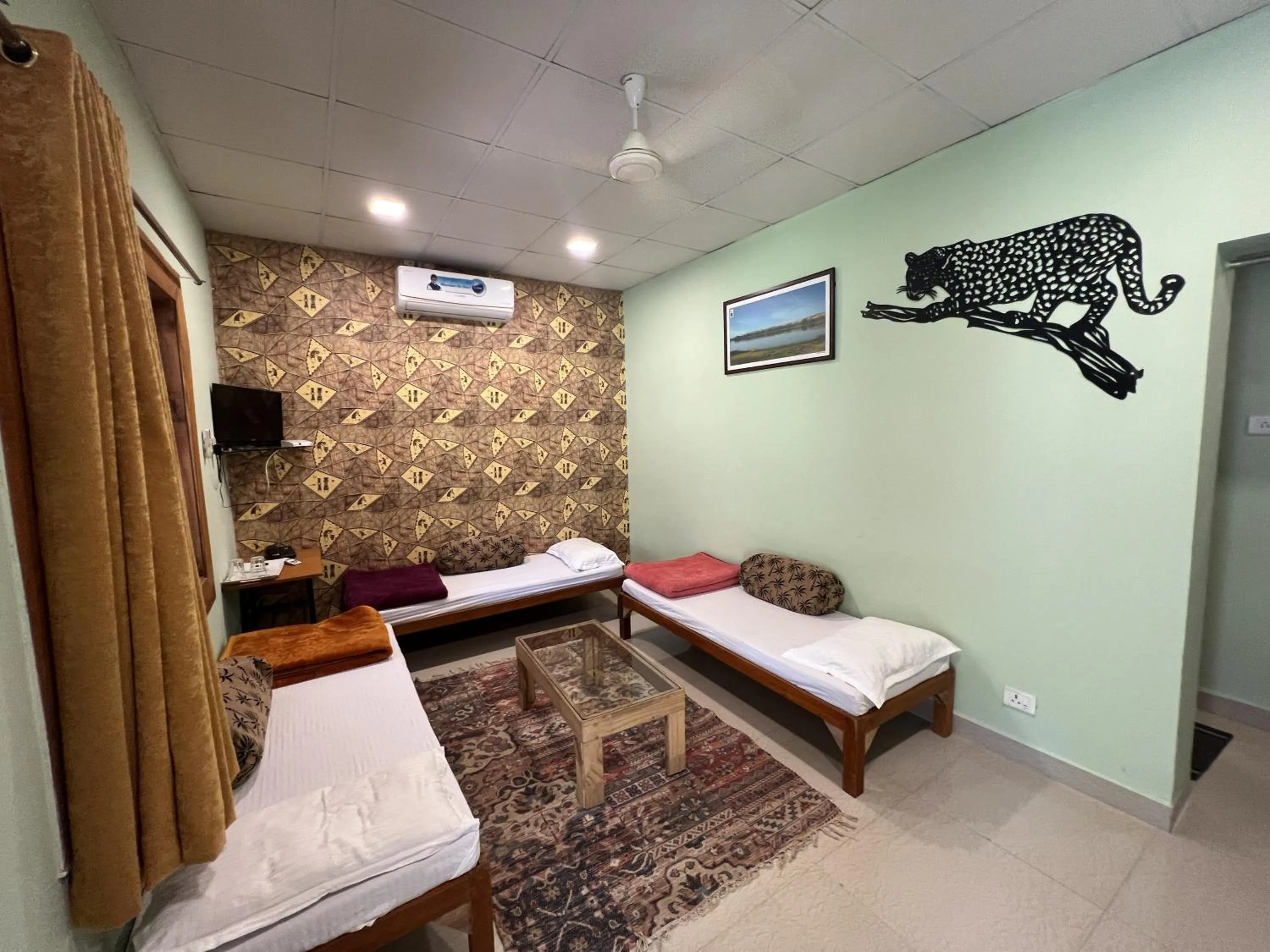 Living room in Tadoba Tiger Valley Resort Tadoba