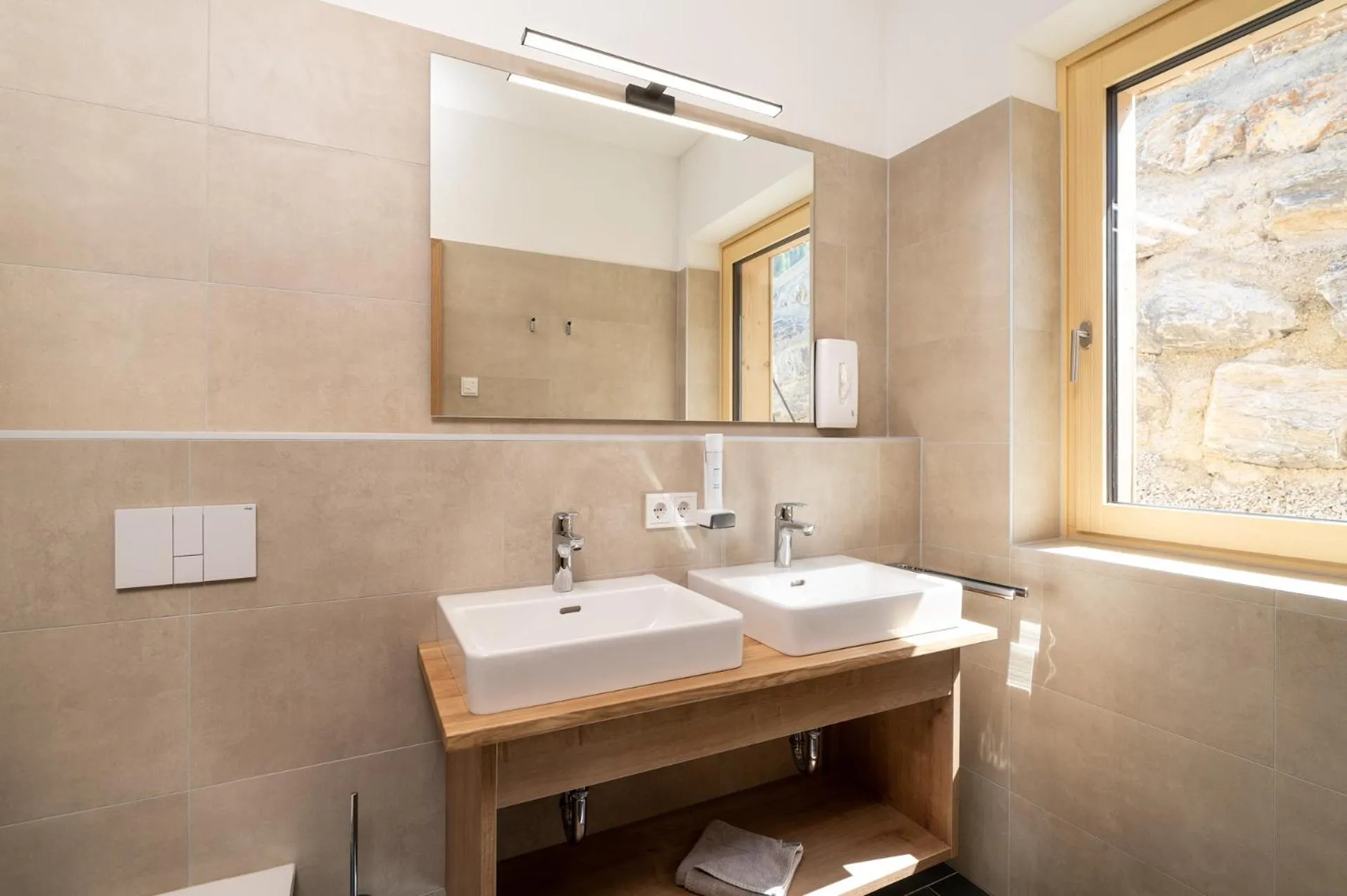 Bathroom in AlpenParks Wildbach Lodge Hochkönig