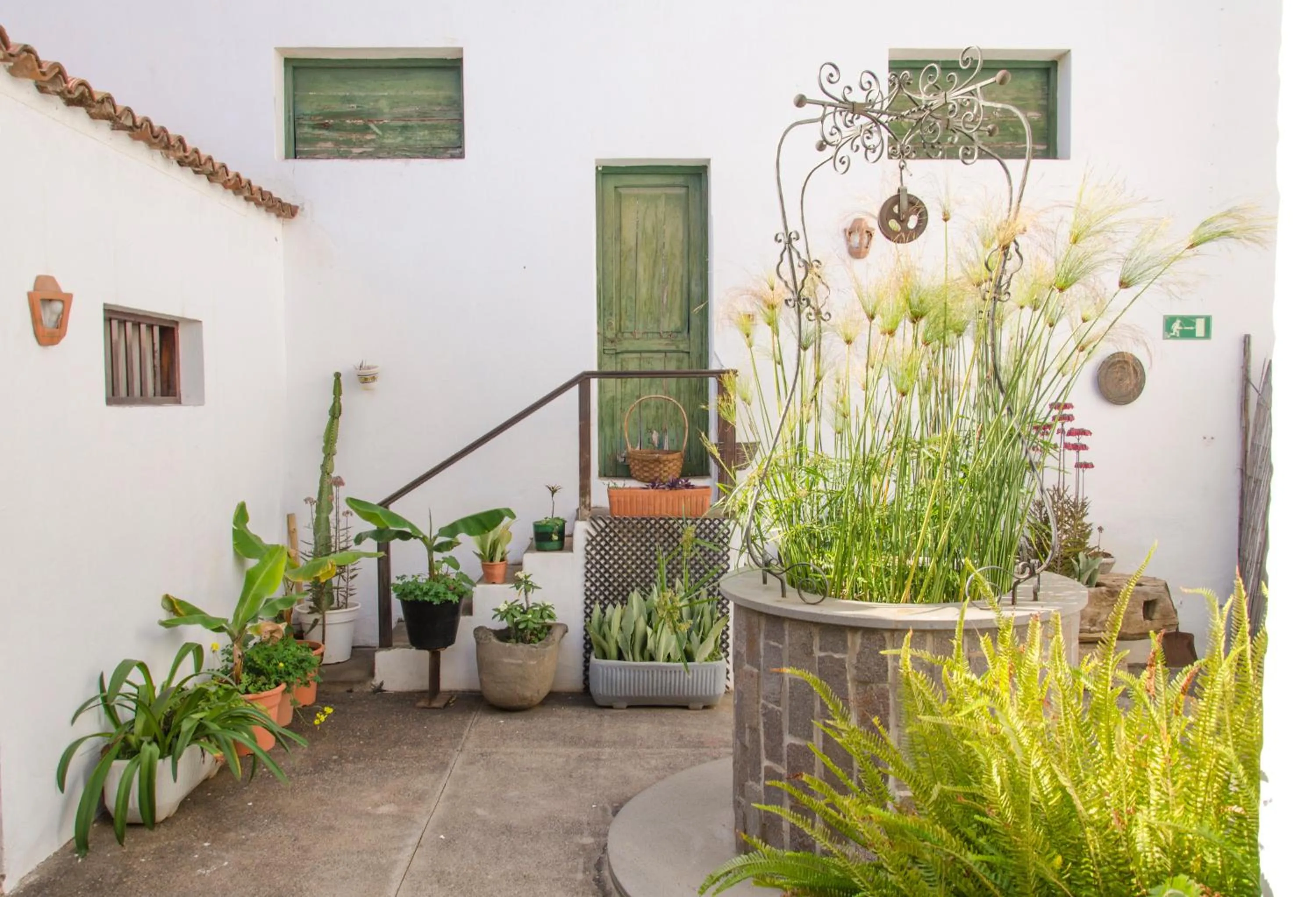 Patio in Hotel rural casona Santo Domingo