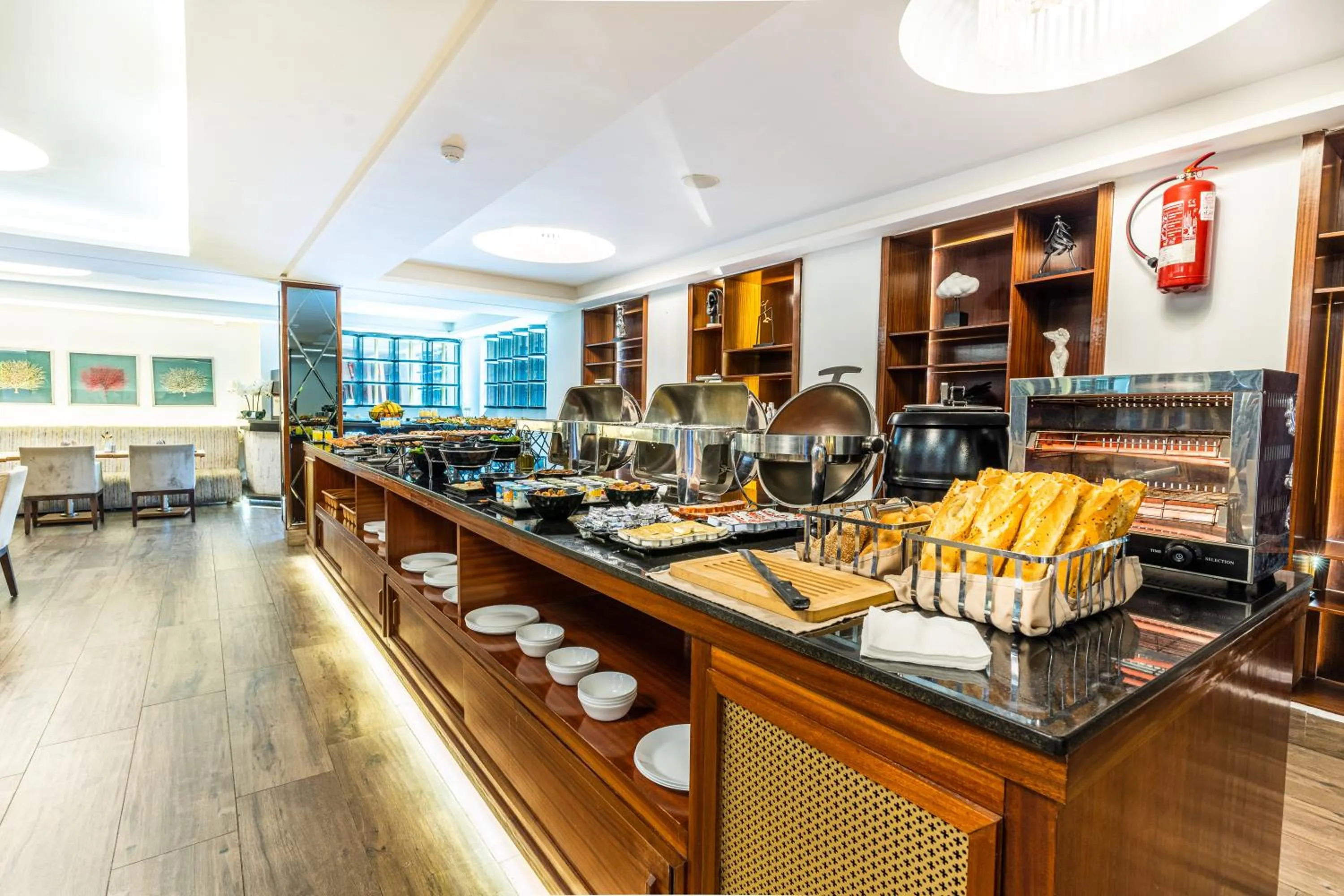 Buffet breakfast in One Hotel Casablanca