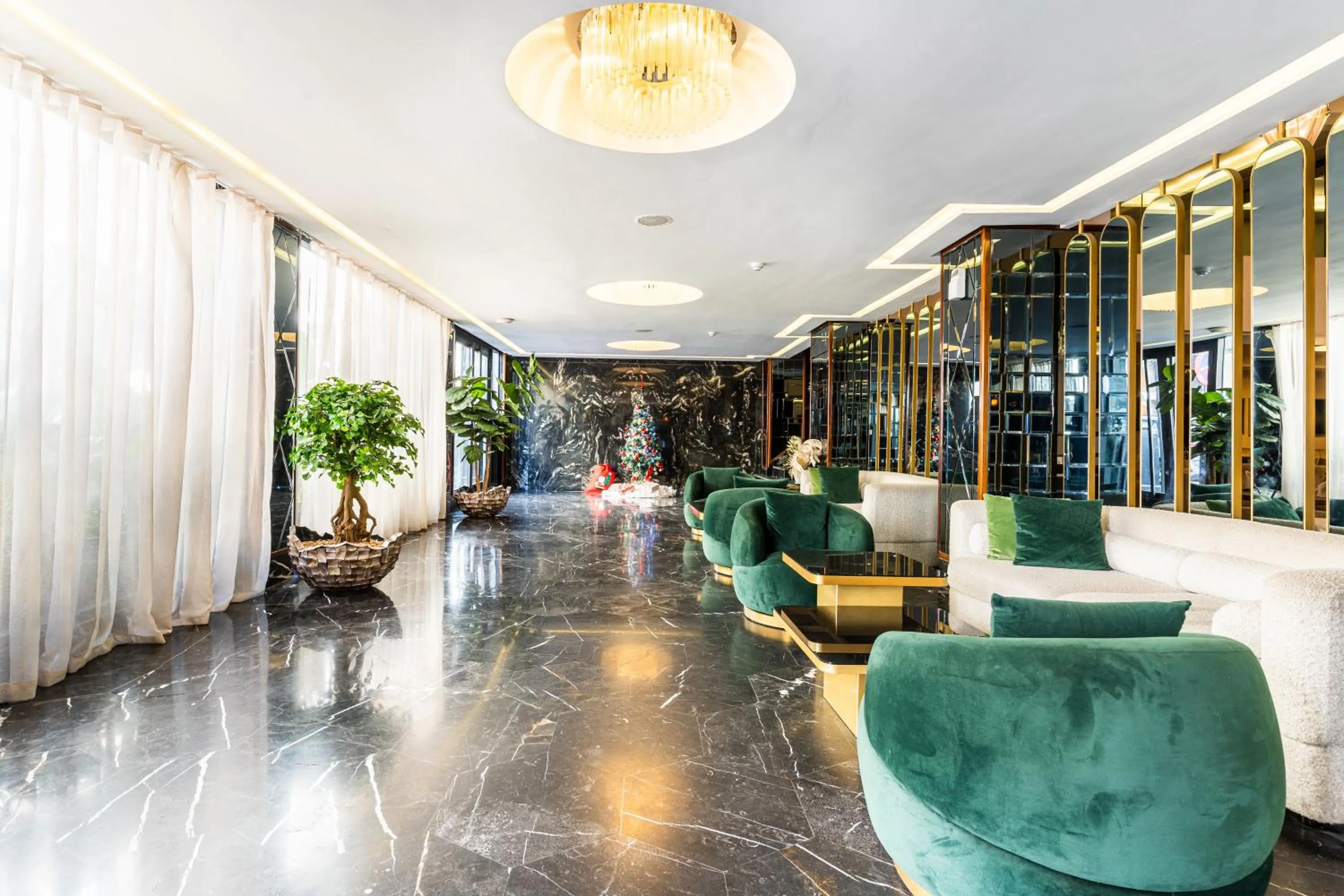 Seating area in One Hotel Casablanca