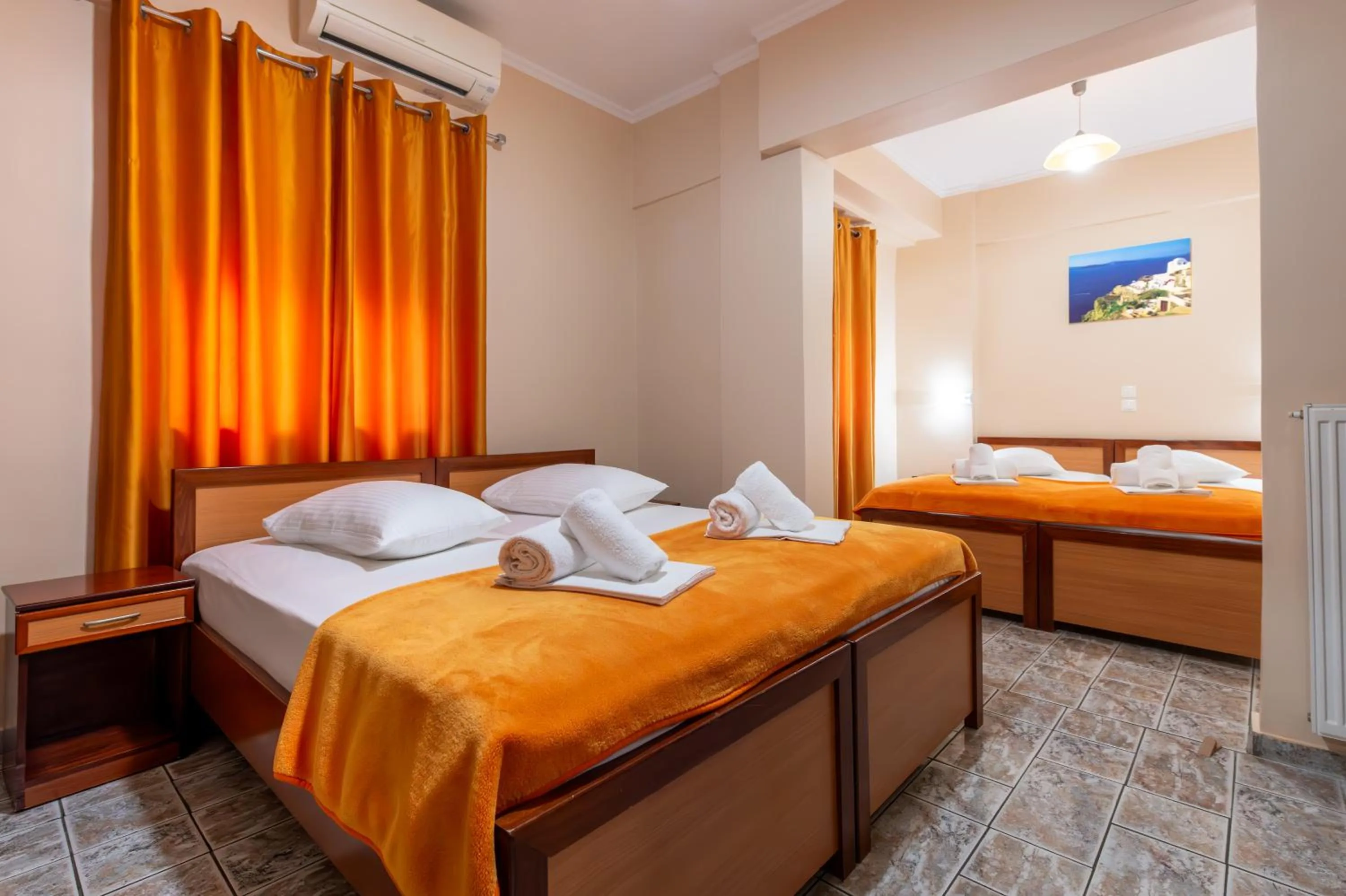 Bedroom, Bed in Faros I