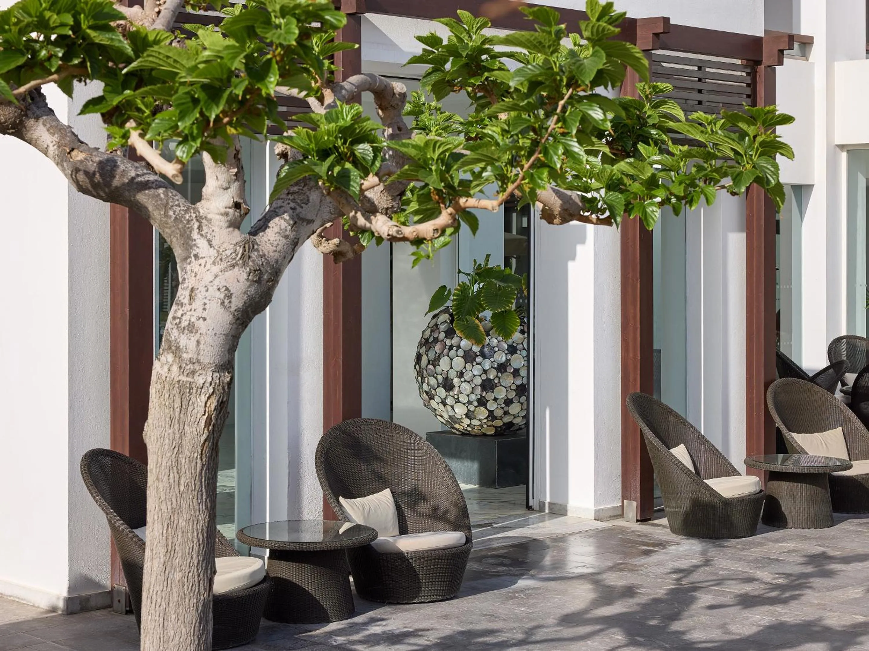 Balcony/Terrace in Grecotel Creta Palace