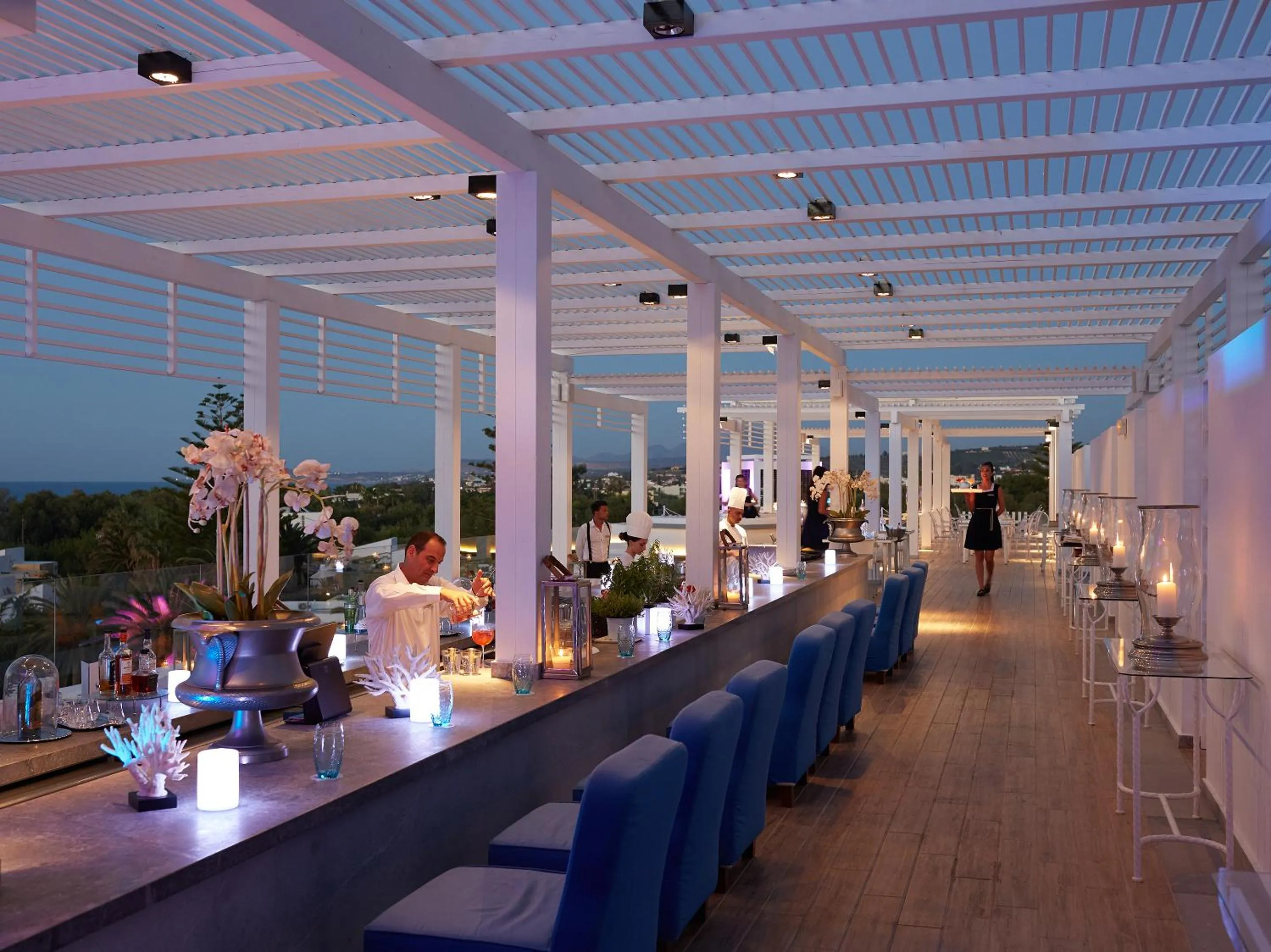 Lounge or bar in Grecotel Creta Palace