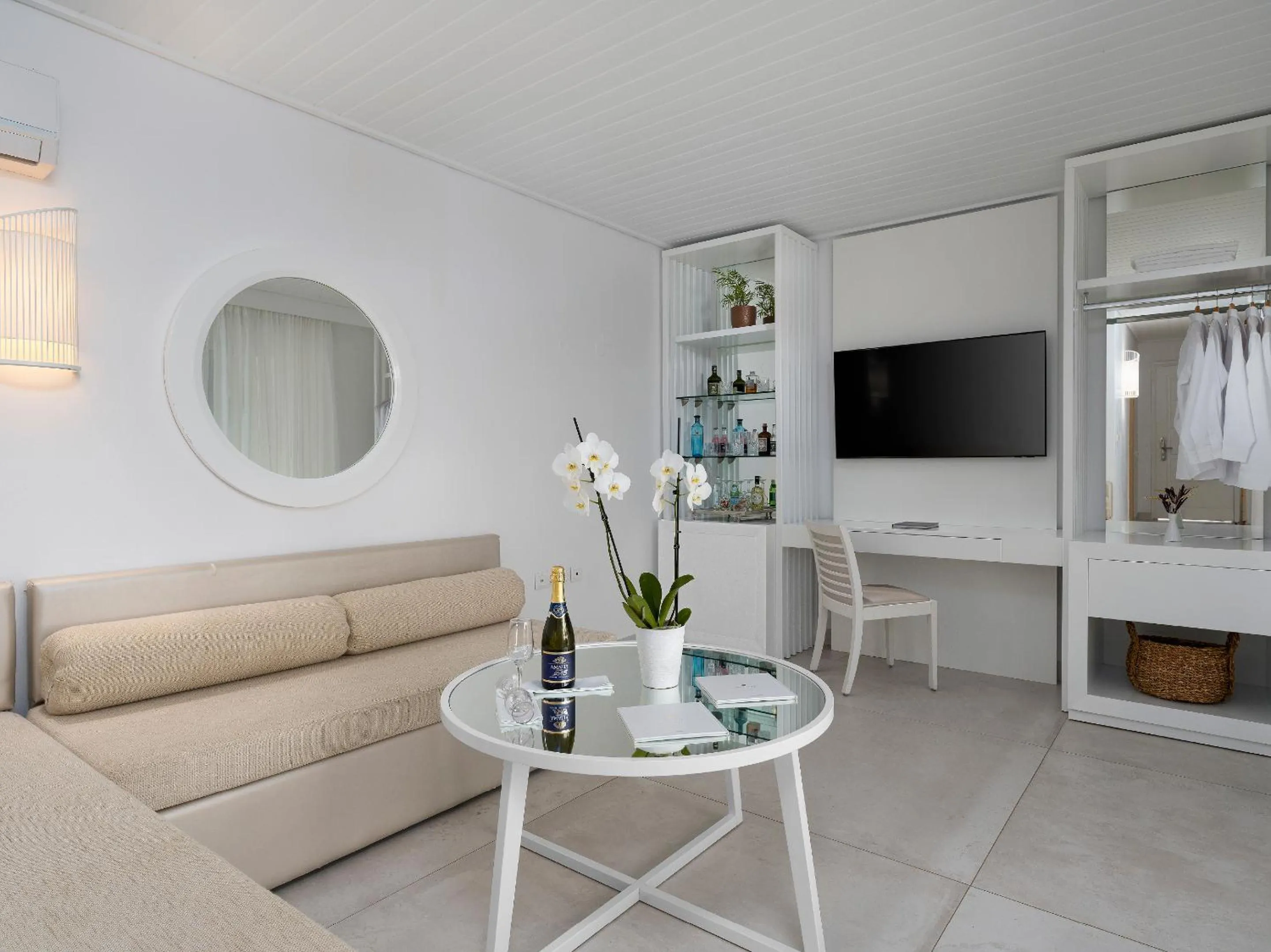 Seating area in Grecotel Creta Palace