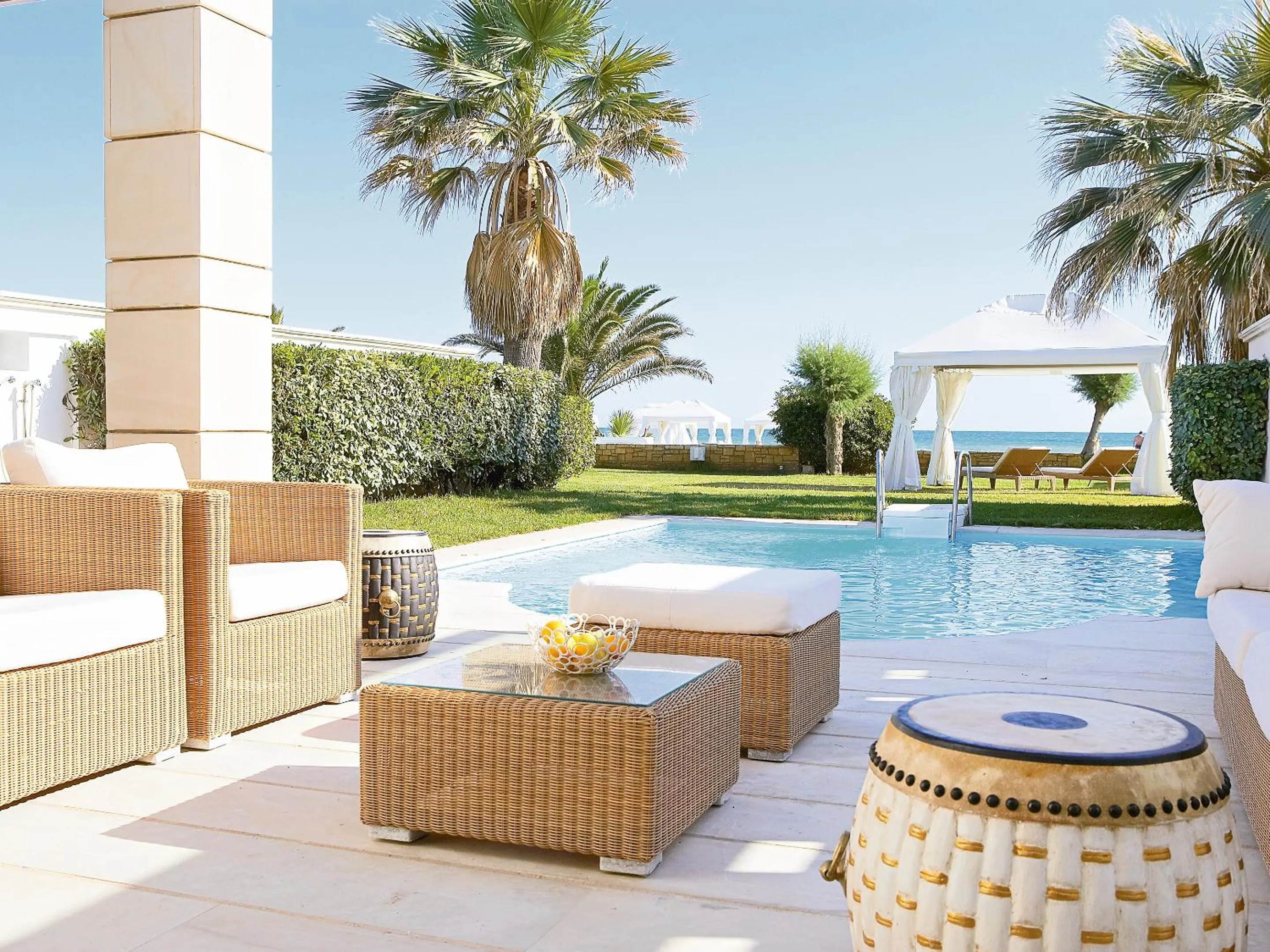 Swimming pool in Grecotel Creta Palace