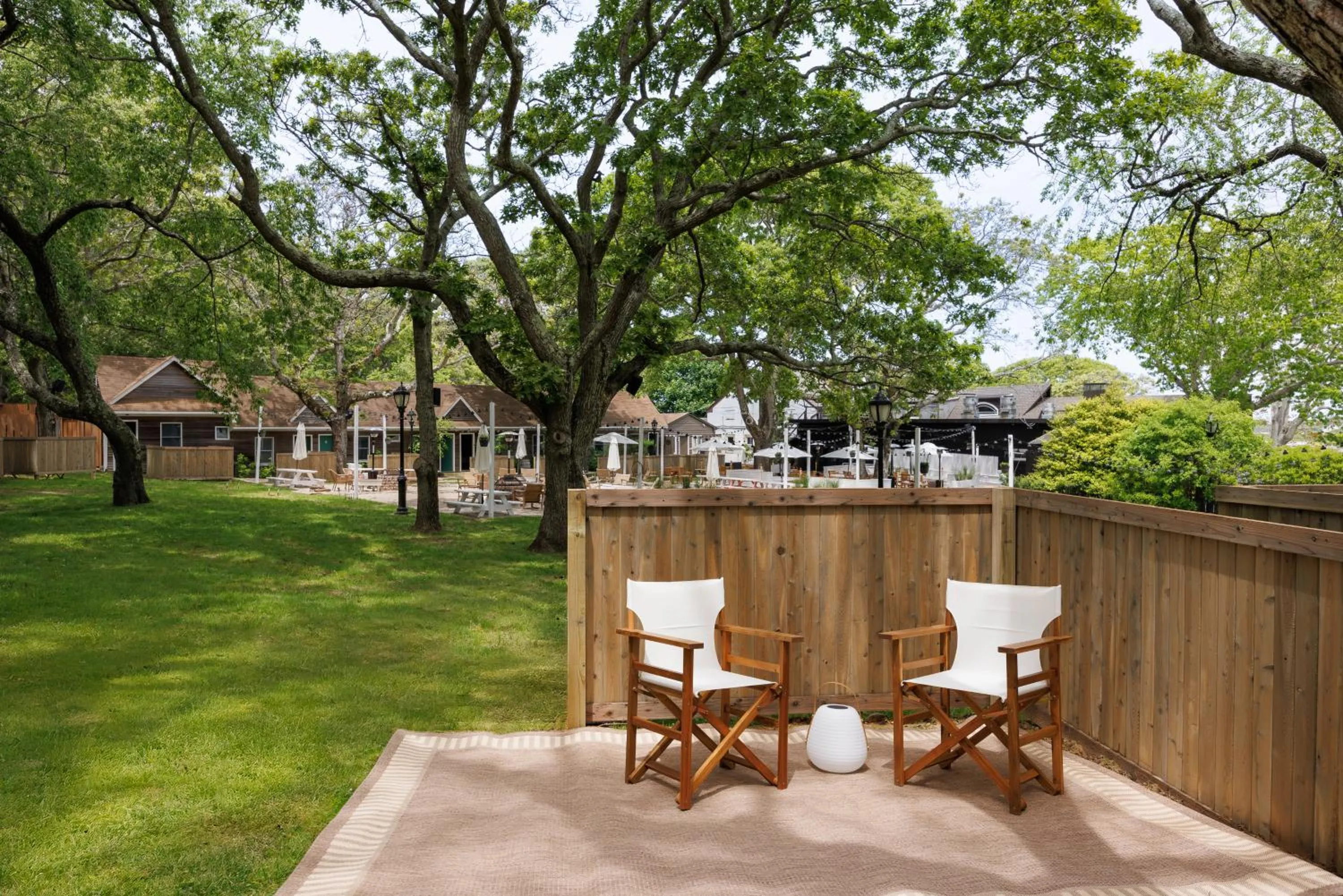 Garden in Ruschmeyers Hotel