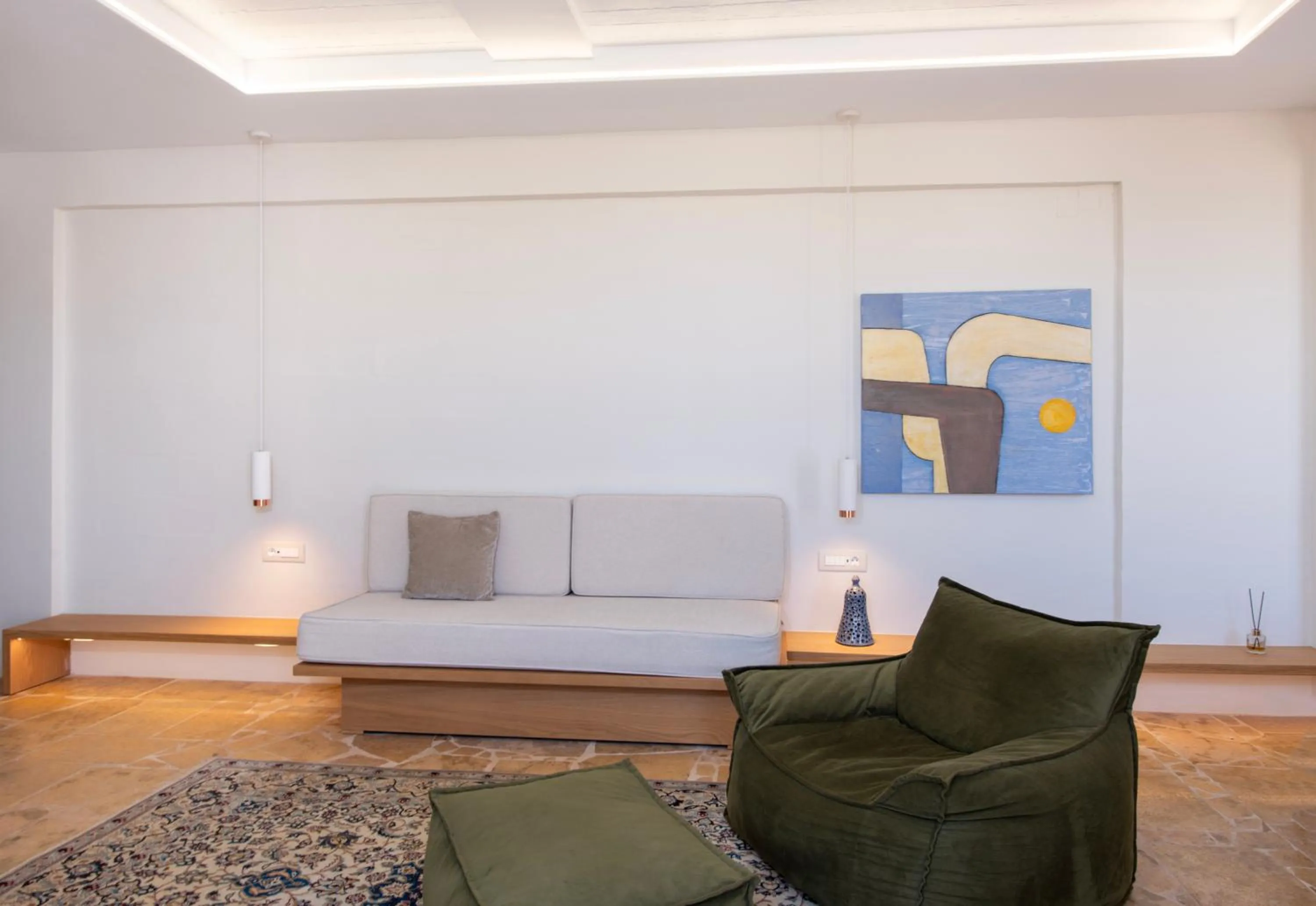 Living room in Orpheas Resort Hotel (Adults Only)