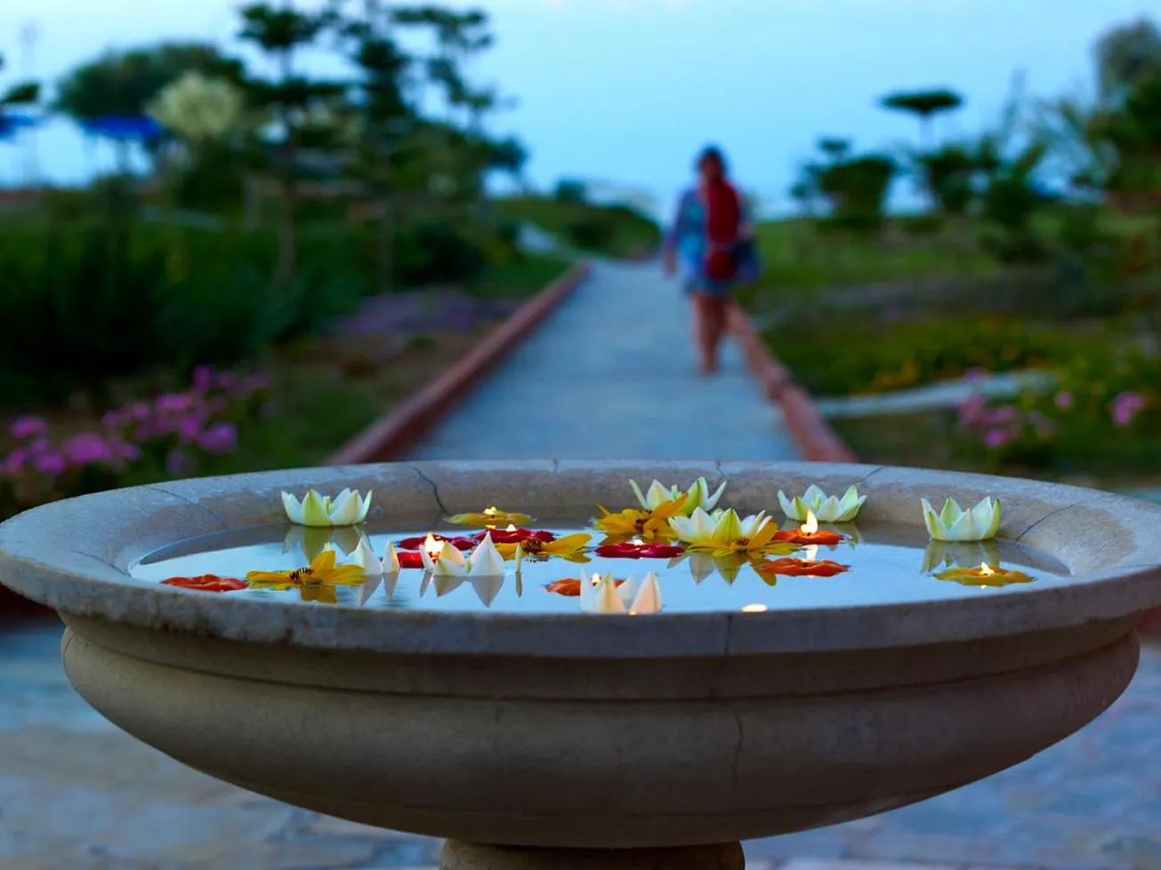 Garden in Orpheas Resort Hotel (Adults Only)