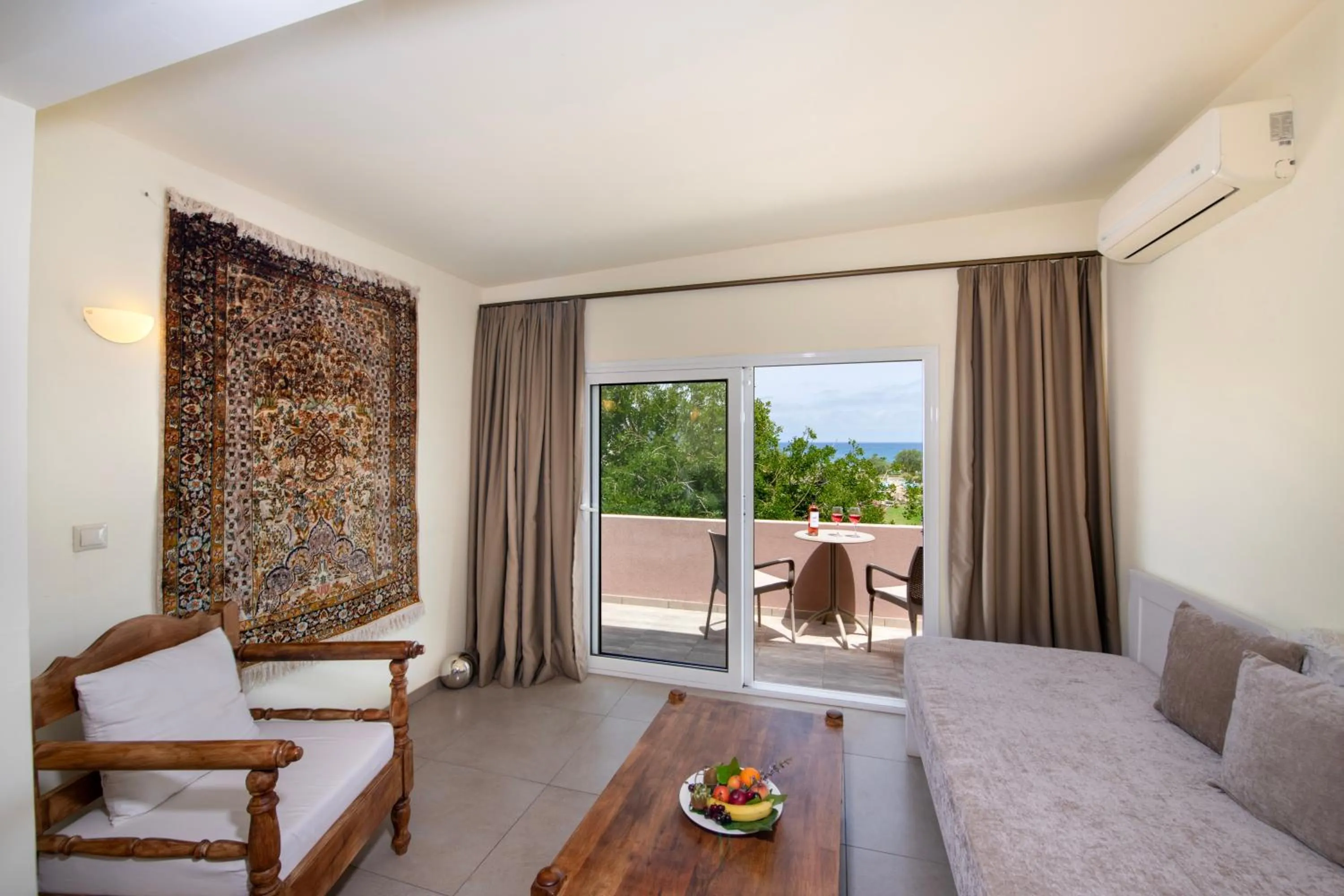 Sea view in Orpheas Resort Hotel (Adults Only)