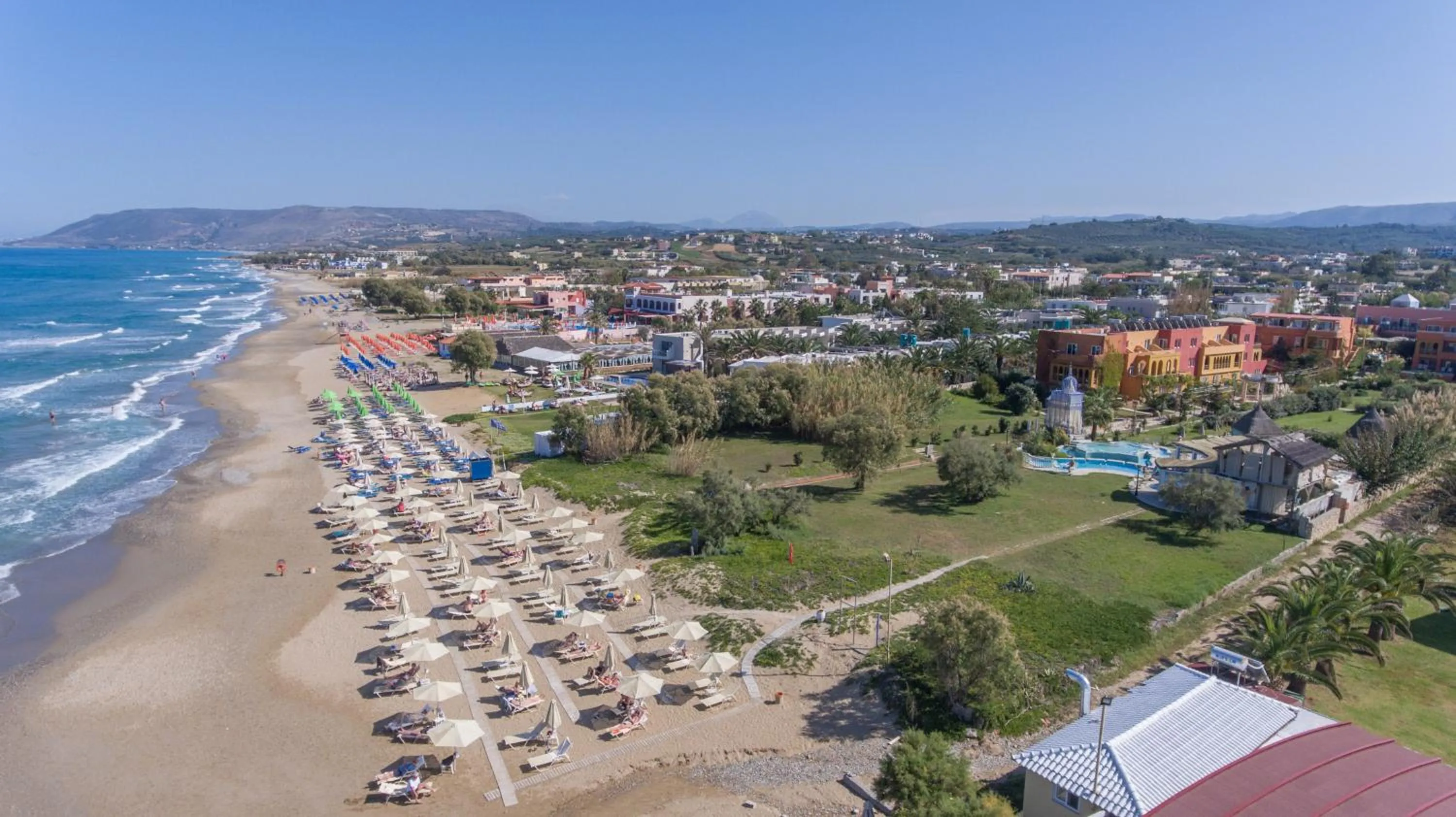 Bird's eye view in Orpheas Resort Hotel (Adults Only)