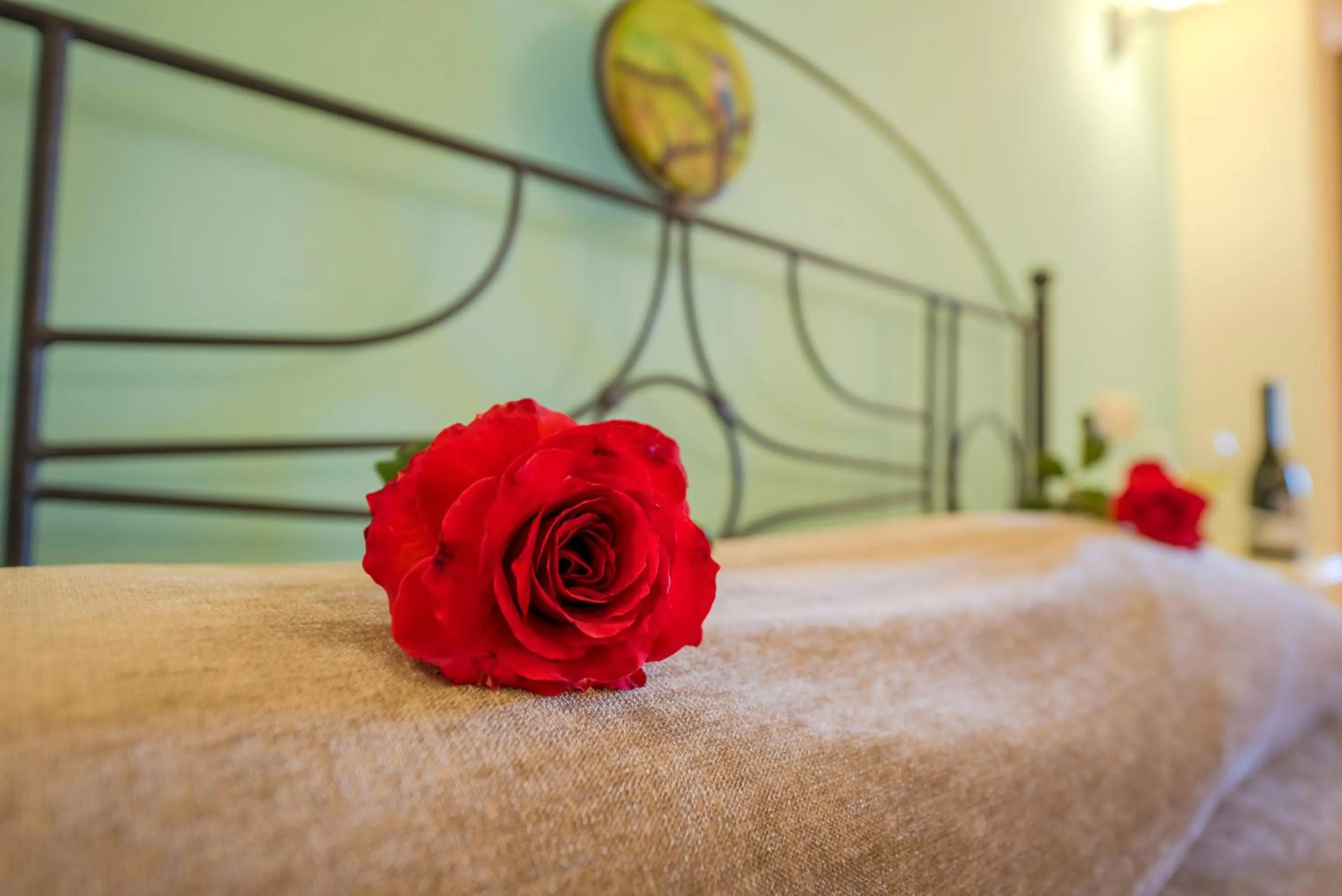 Decorative detail, Bed in Orpheas Resort Hotel (Adults Only)