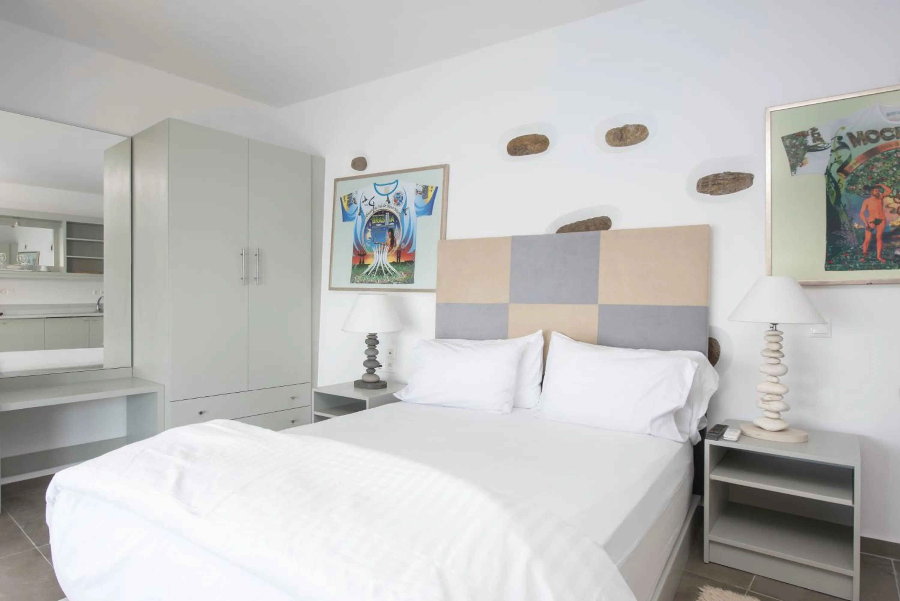 Bed in Greco Philia Hotel Boutique