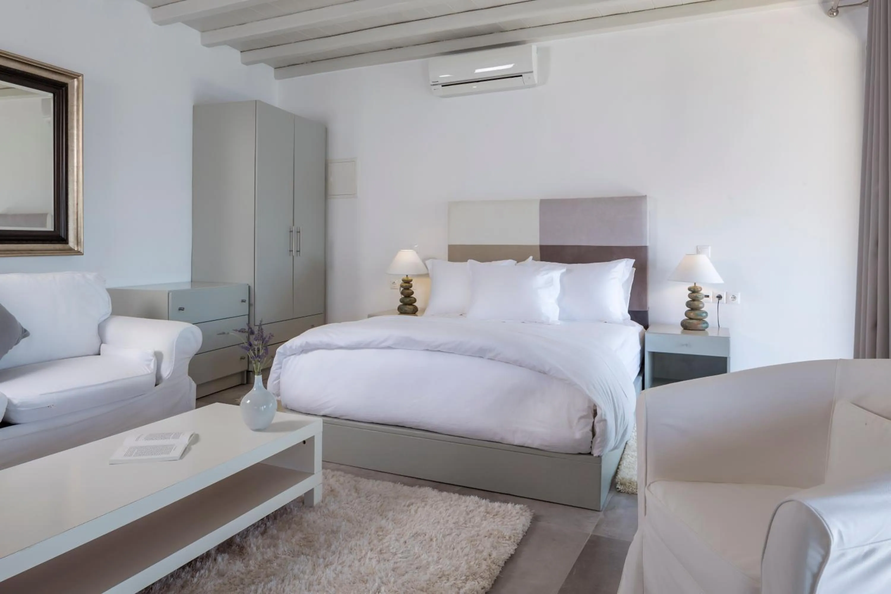 Bed in Greco Philia Hotel Boutique