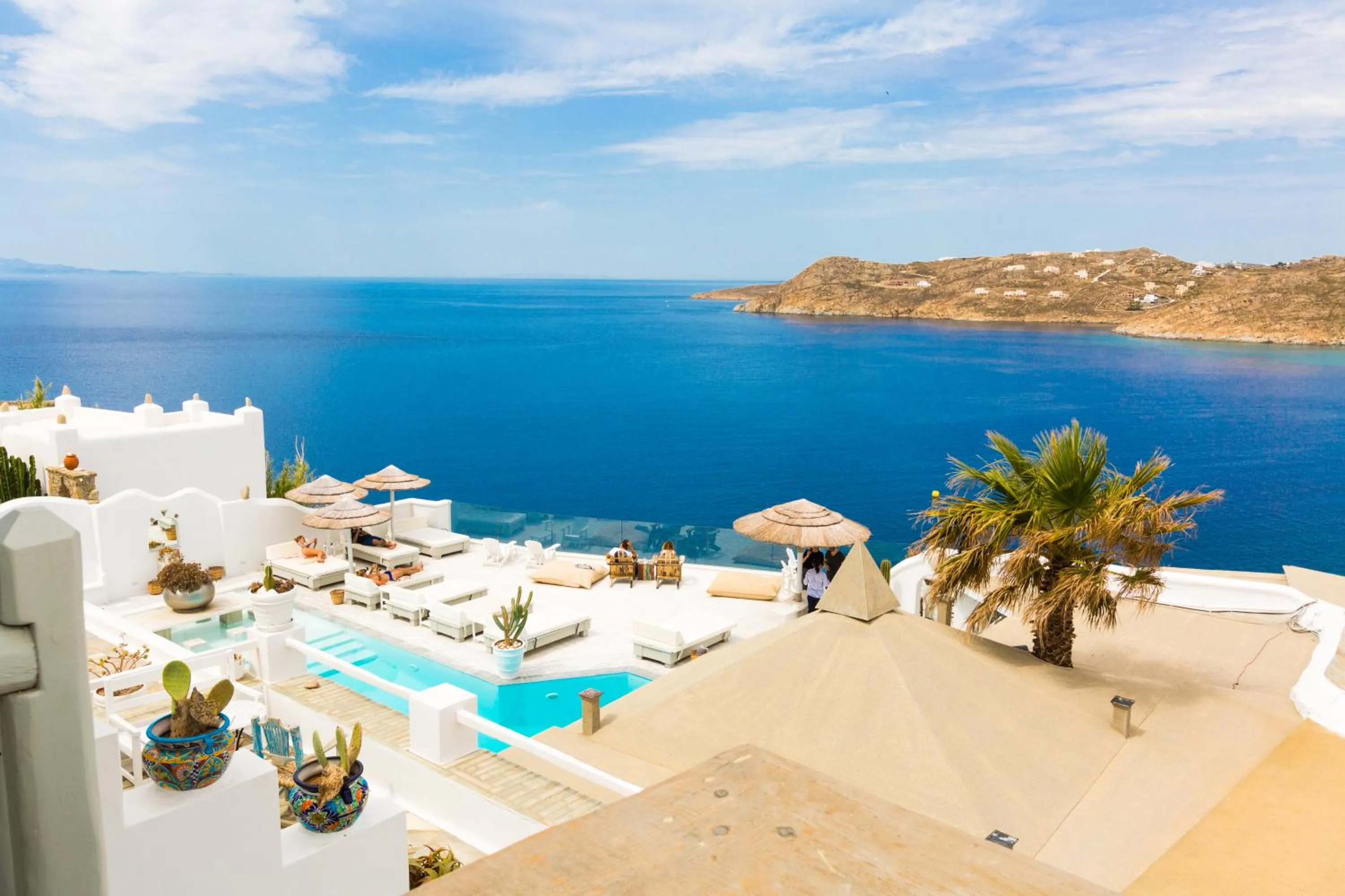 Sea view in Greco Philia Hotel Boutique