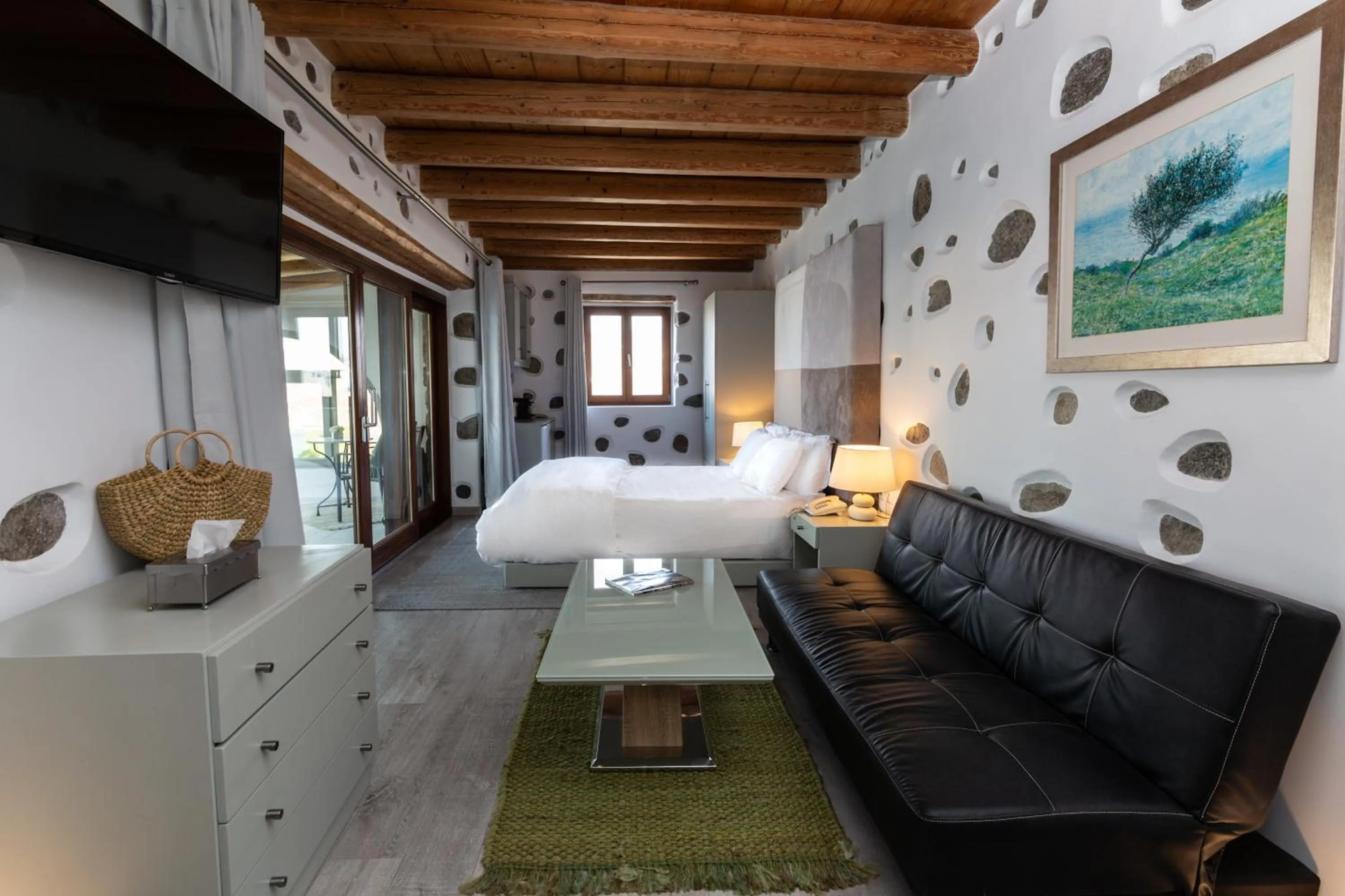 Bed in Greco Philia Hotel Boutique