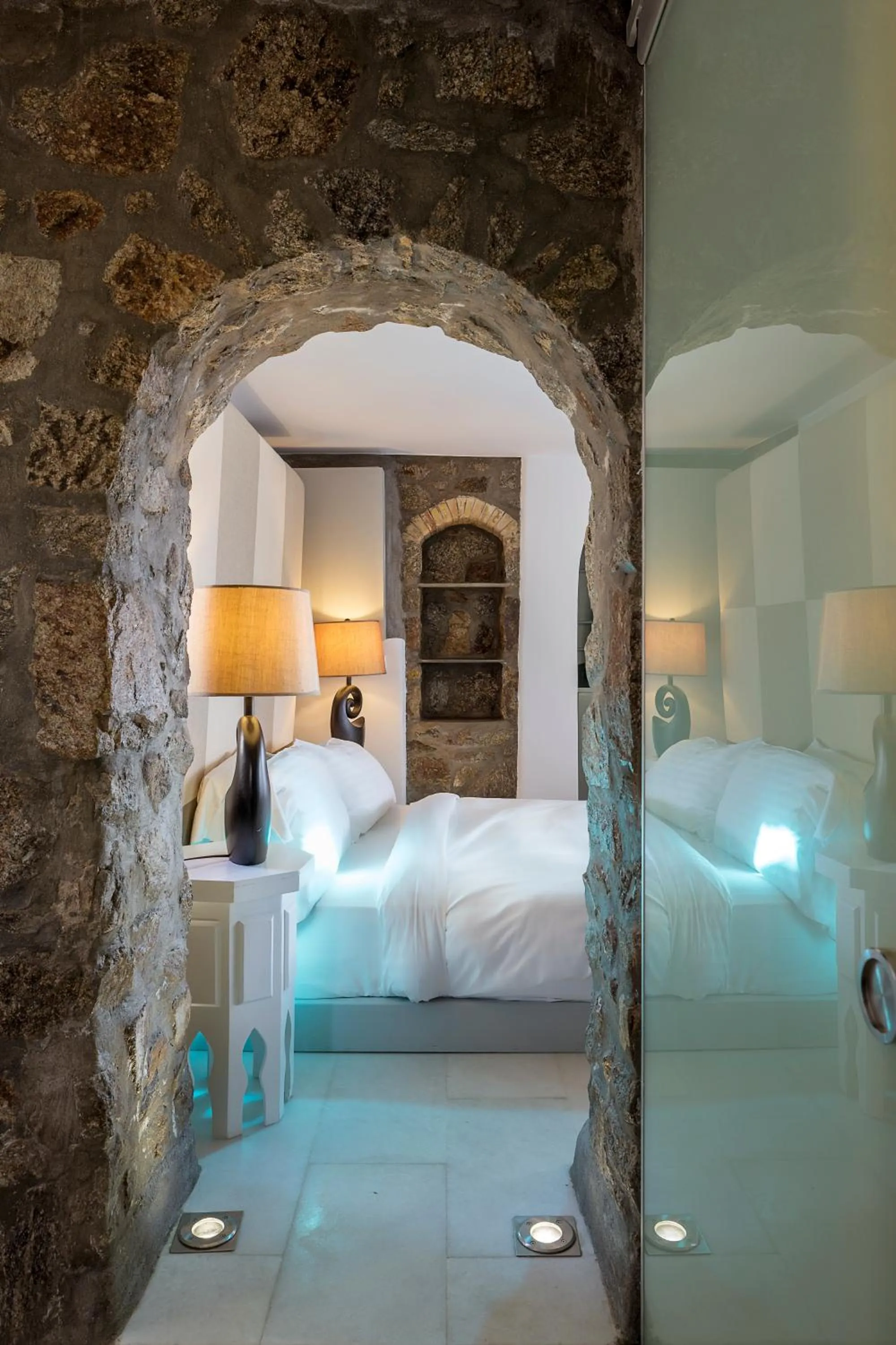 Bed in Greco Philia Hotel Boutique