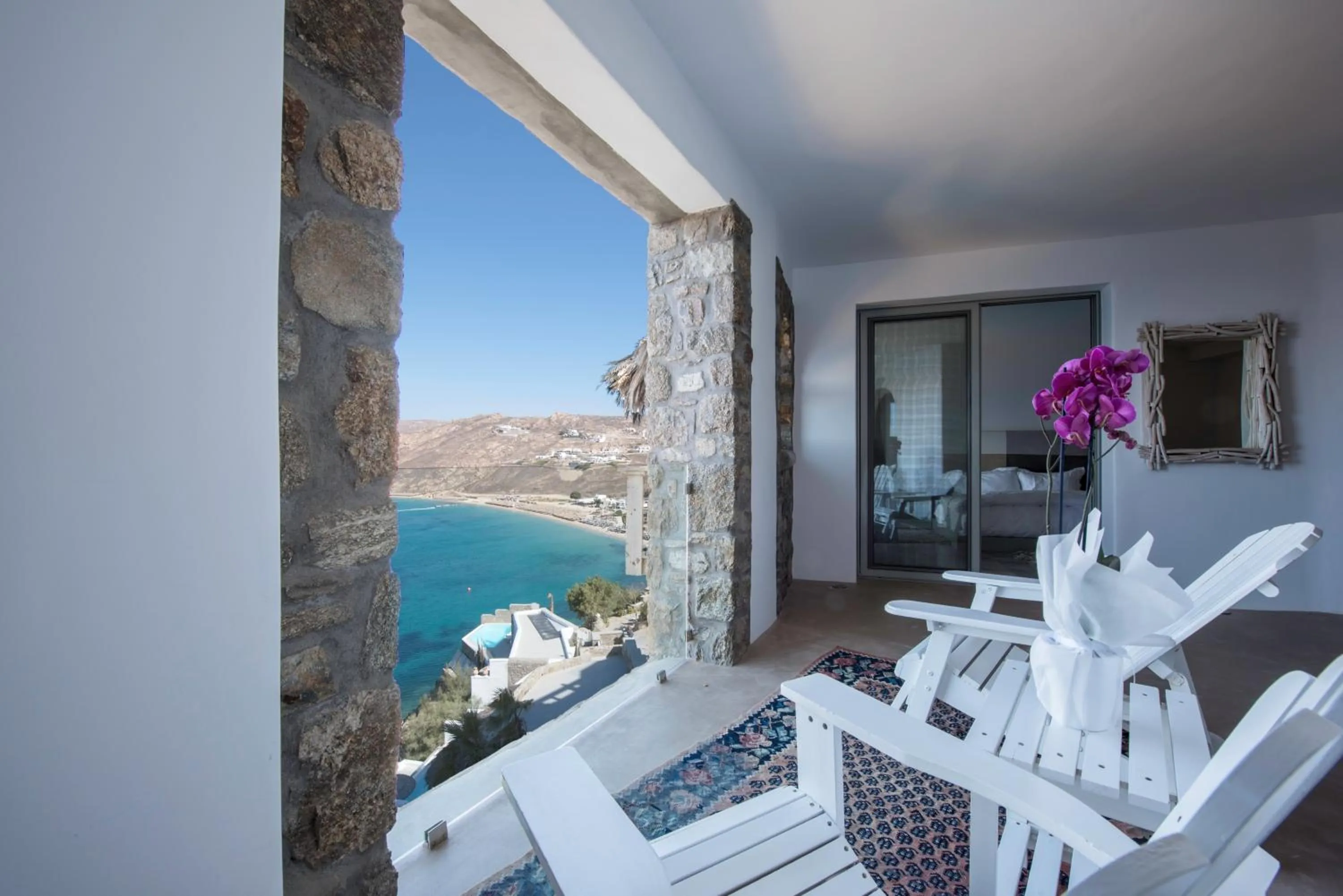 Sea view in Greco Philia Hotel Boutique