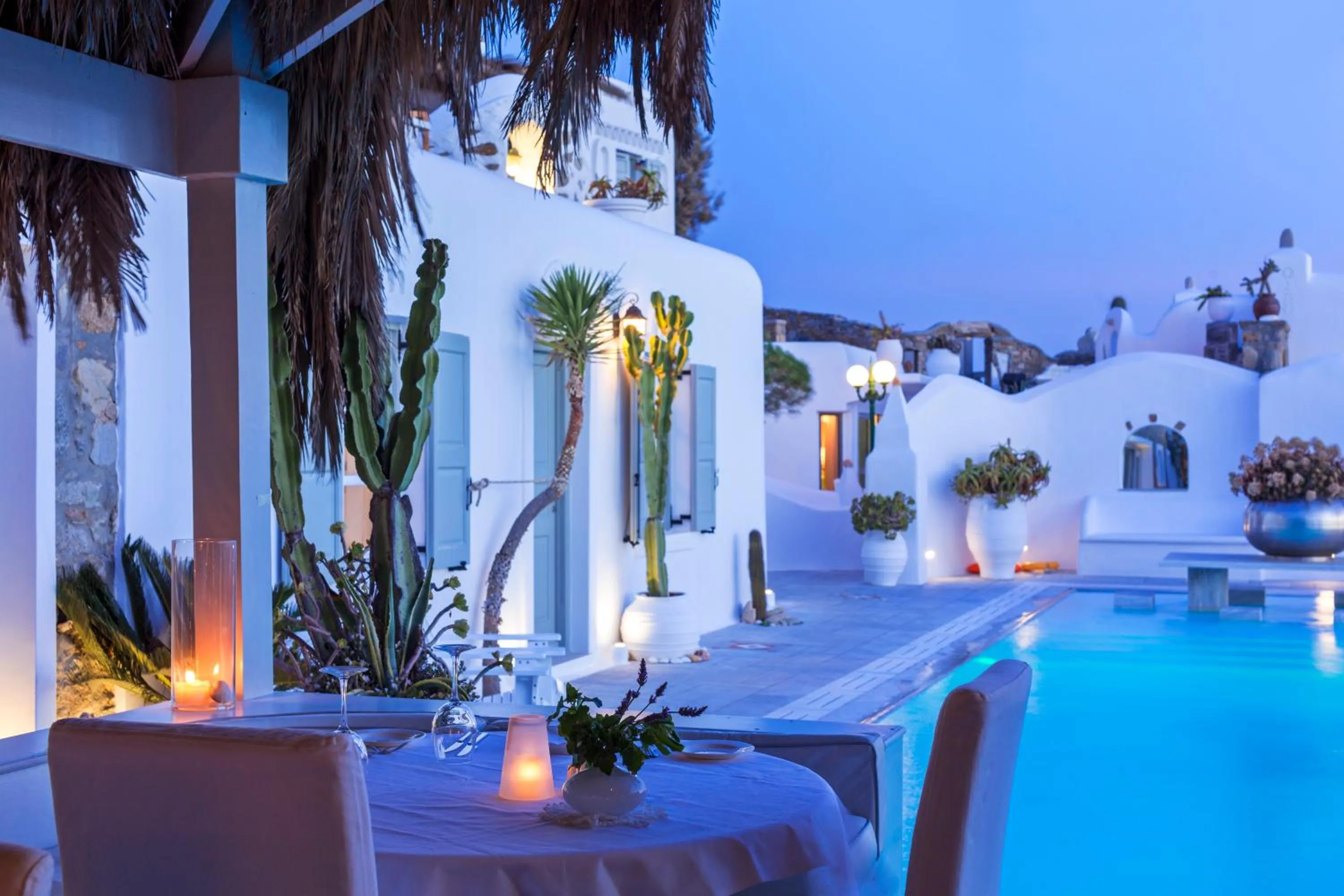 Swimming pool in Greco Philia Hotel Boutique