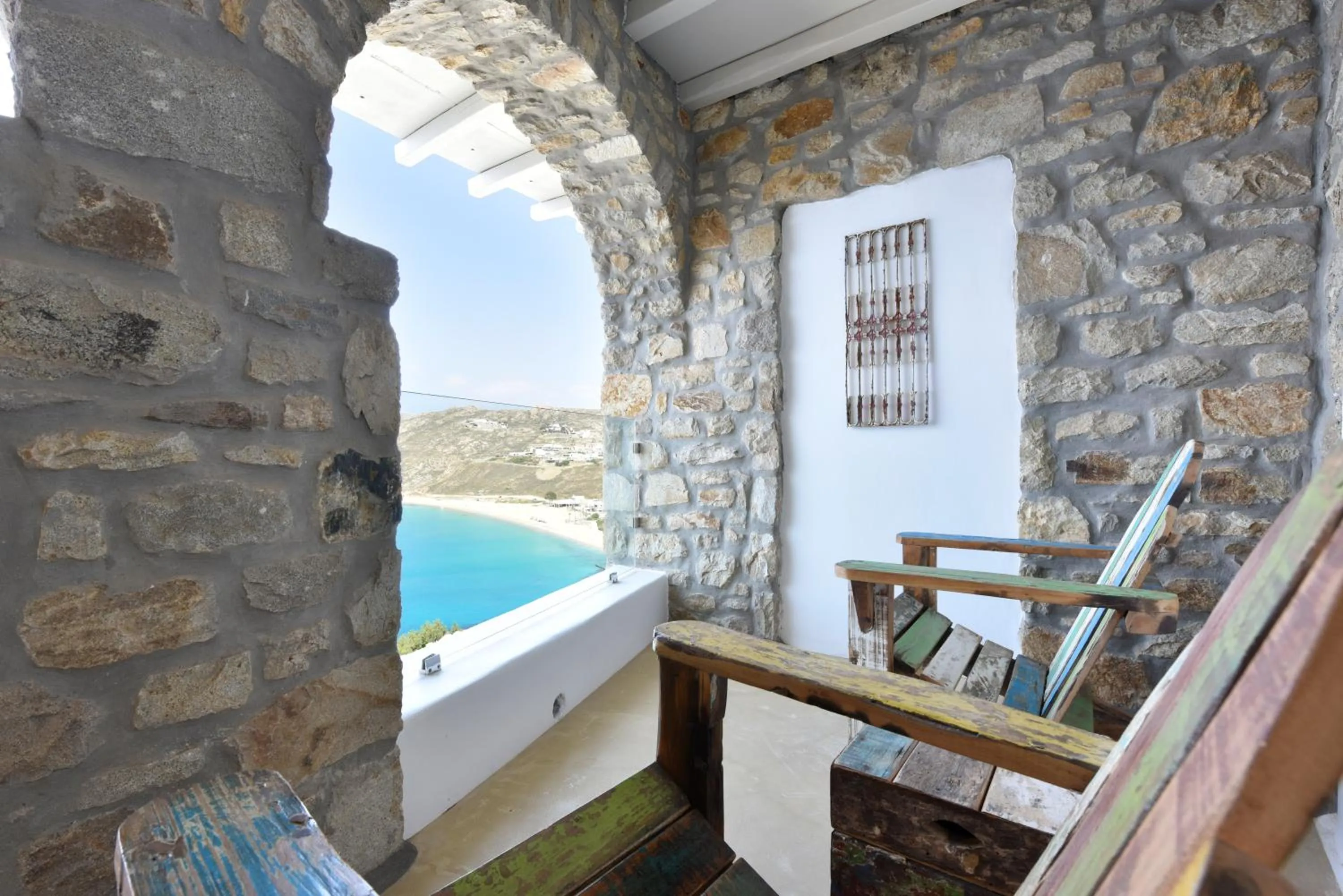 Sea view in Greco Philia Hotel Boutique