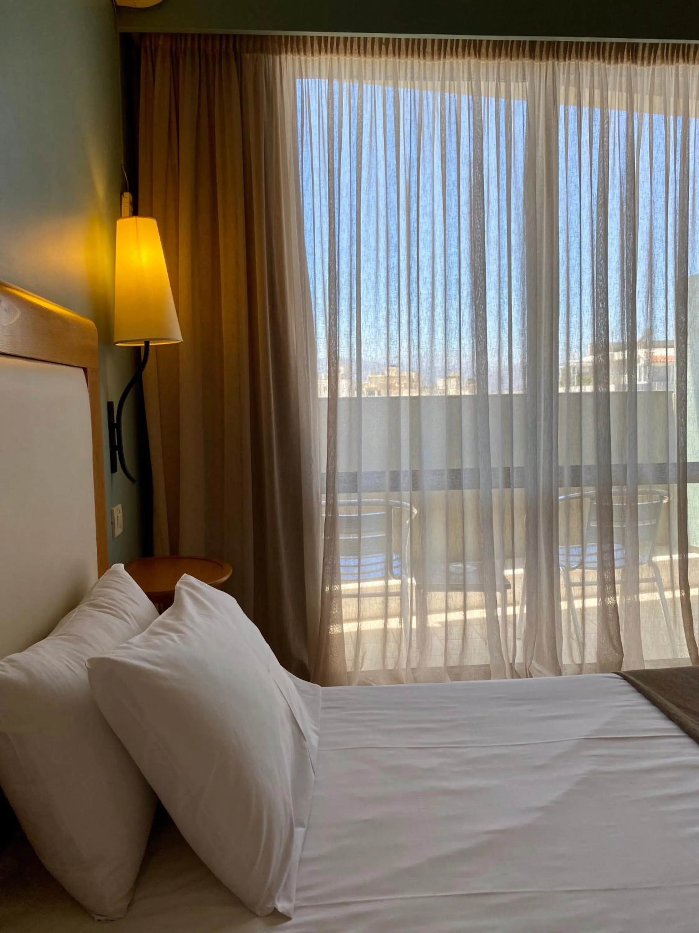 Bed in Olympic Hotel