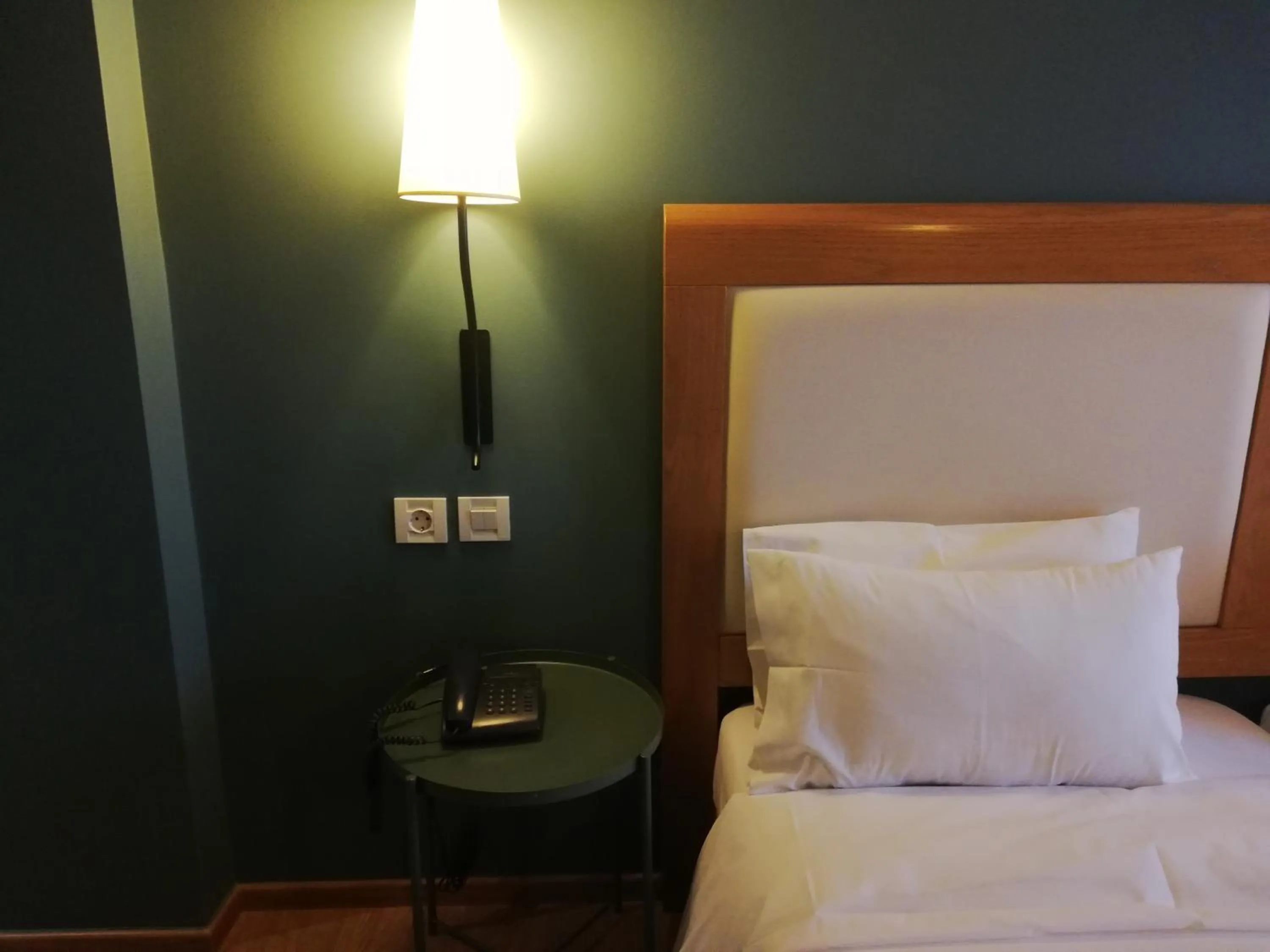 Bed in Olympic Hotel