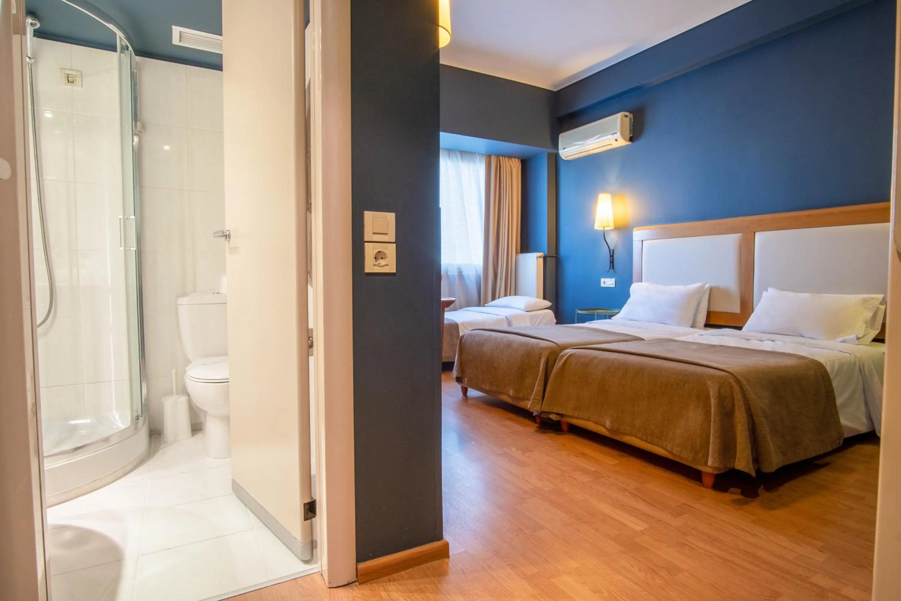 Bed in Olympic Hotel