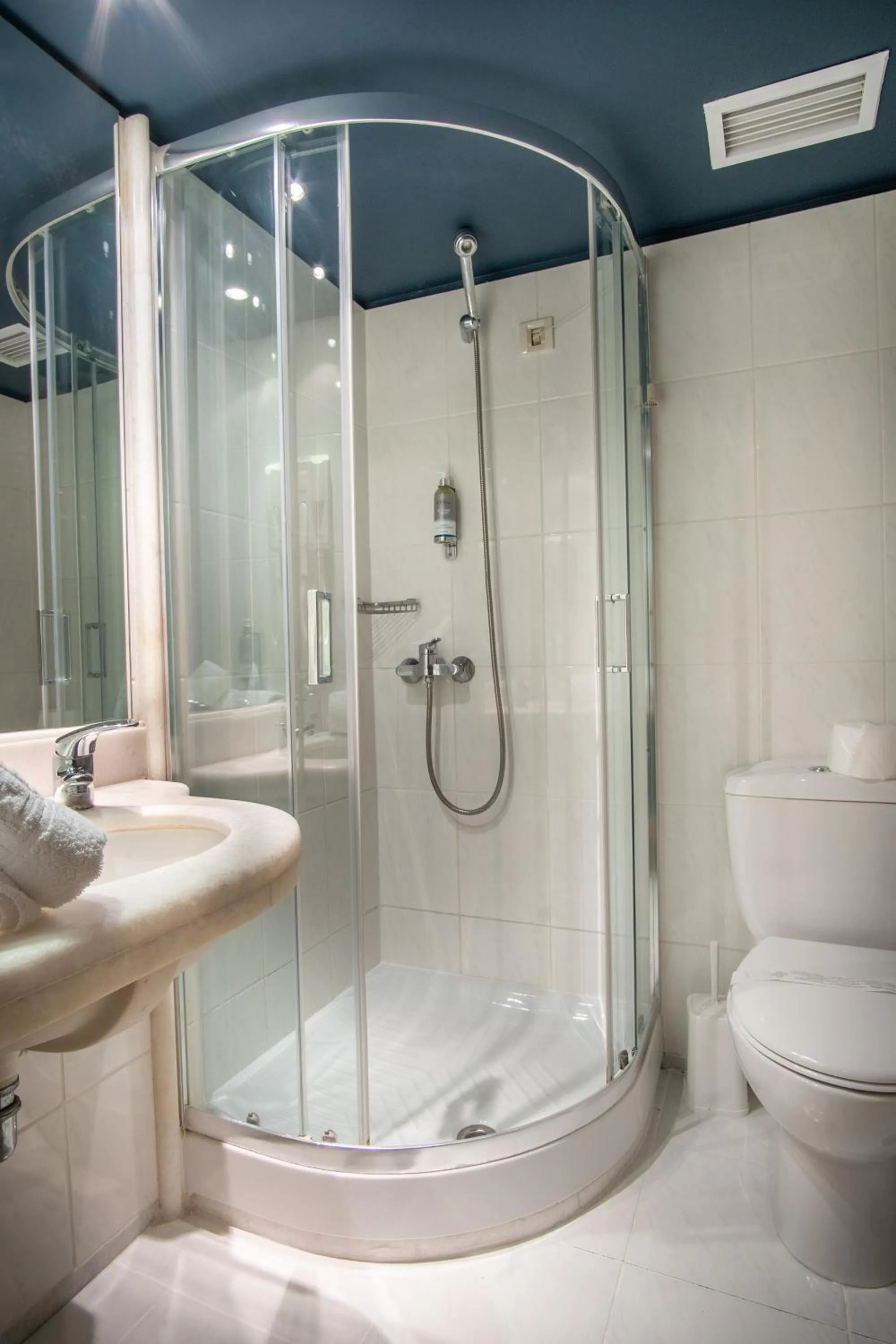 Toilet in Olympic Hotel