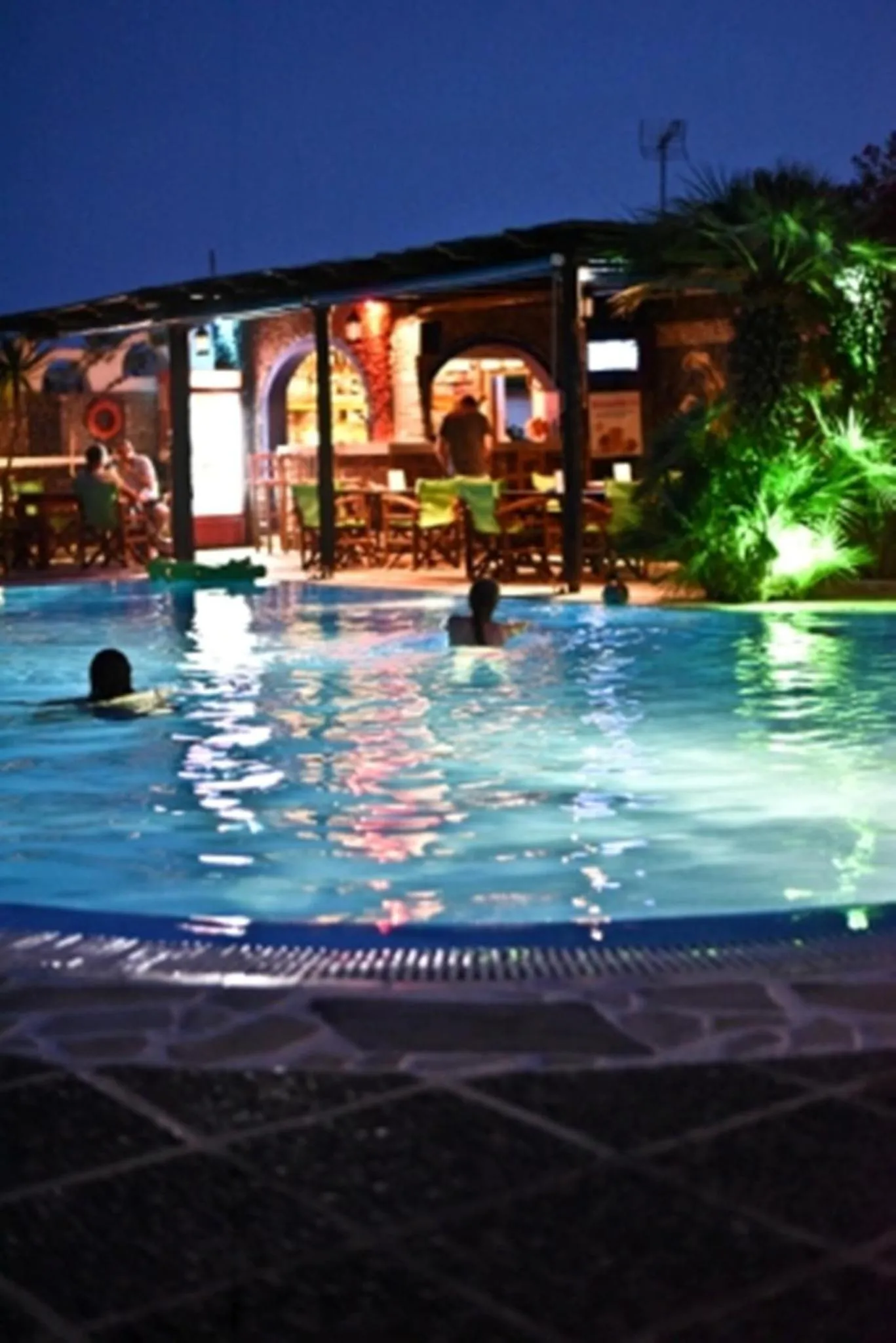 Property building in Holiday Beach Resort Santorini