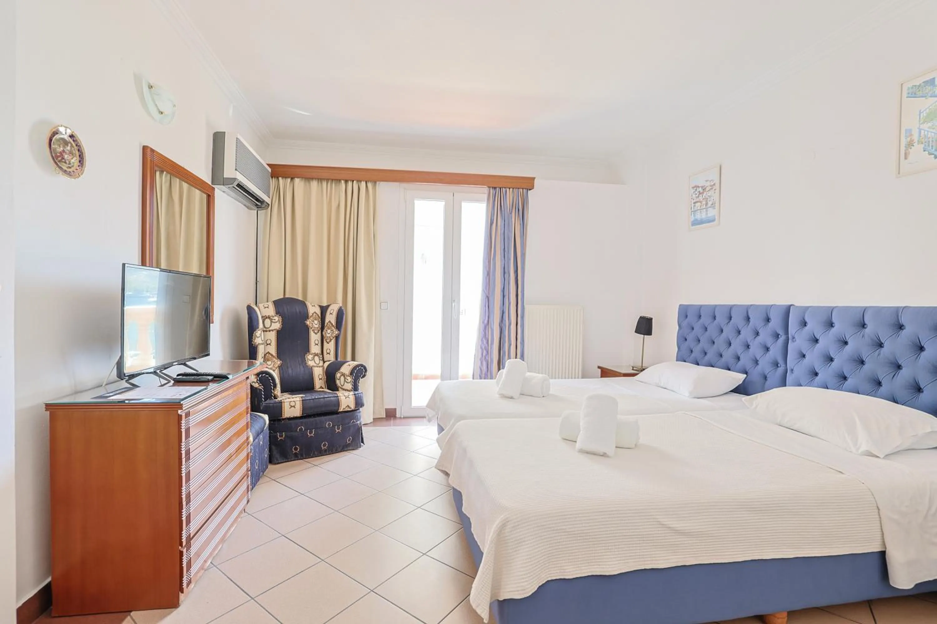 Bed in Kalimera Hotel