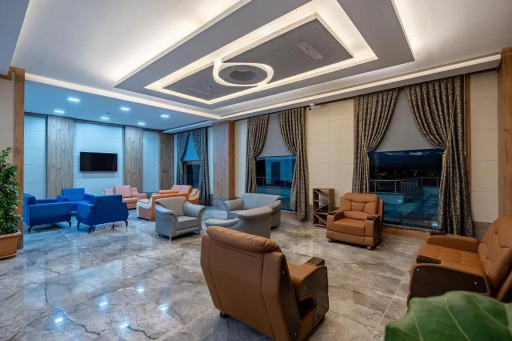 Communal lounge/ TV room in Afyon Regulus Thermal Apart Hotel & Villas