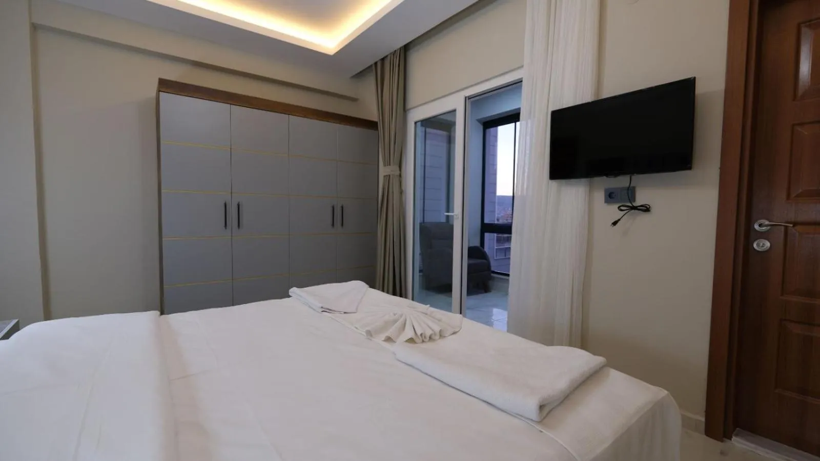 Bed in Afyon Regulus Thermal Apart Hotel & Villas