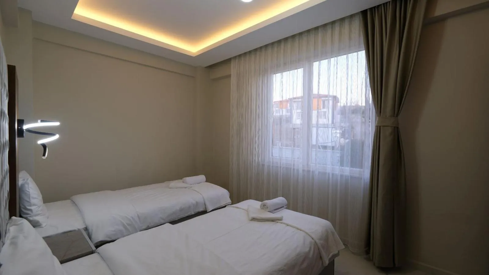 Bed in Afyon Regulus Thermal Apart Hotel & Villas