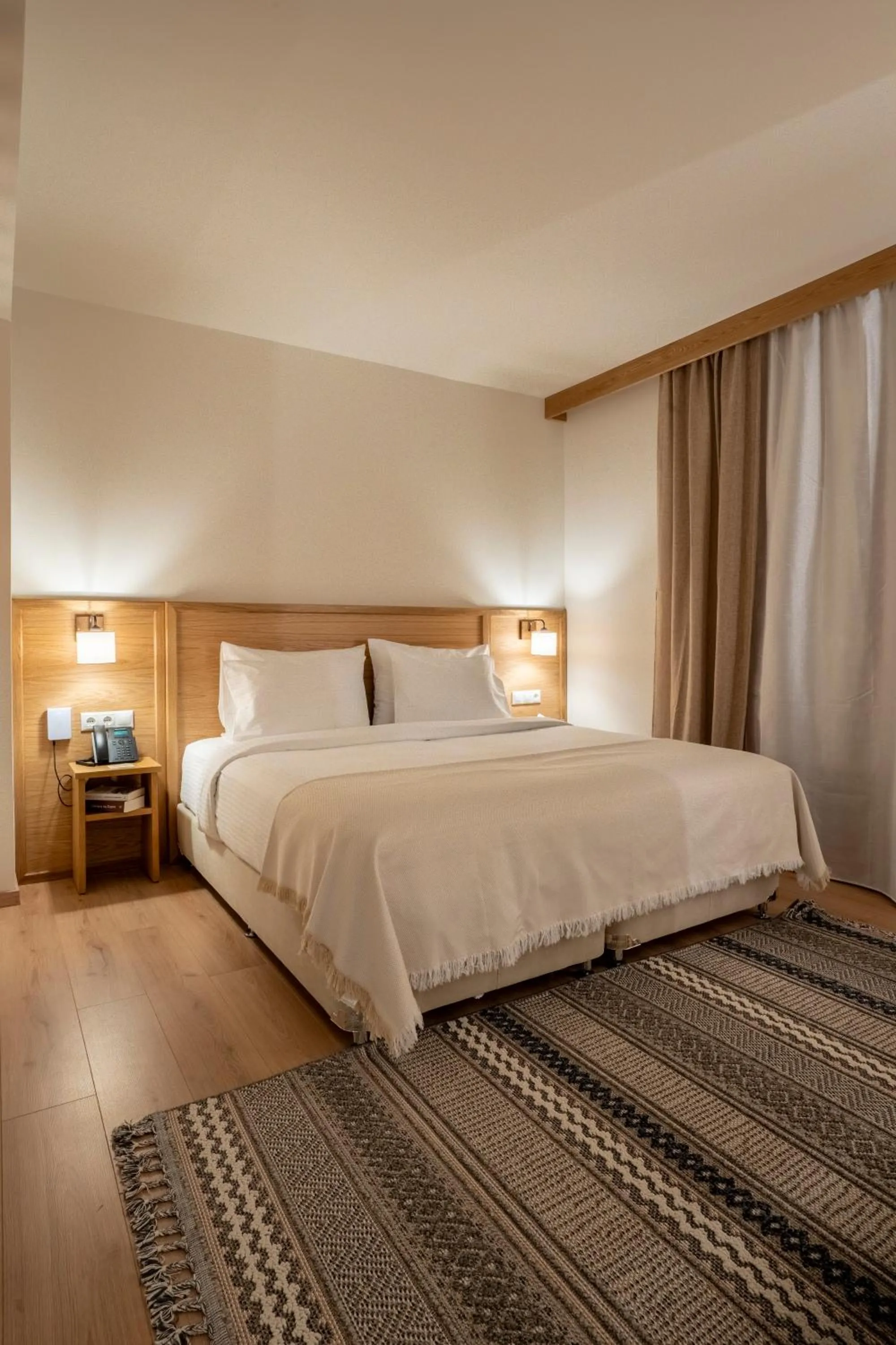 Bed in Likoria Hotel