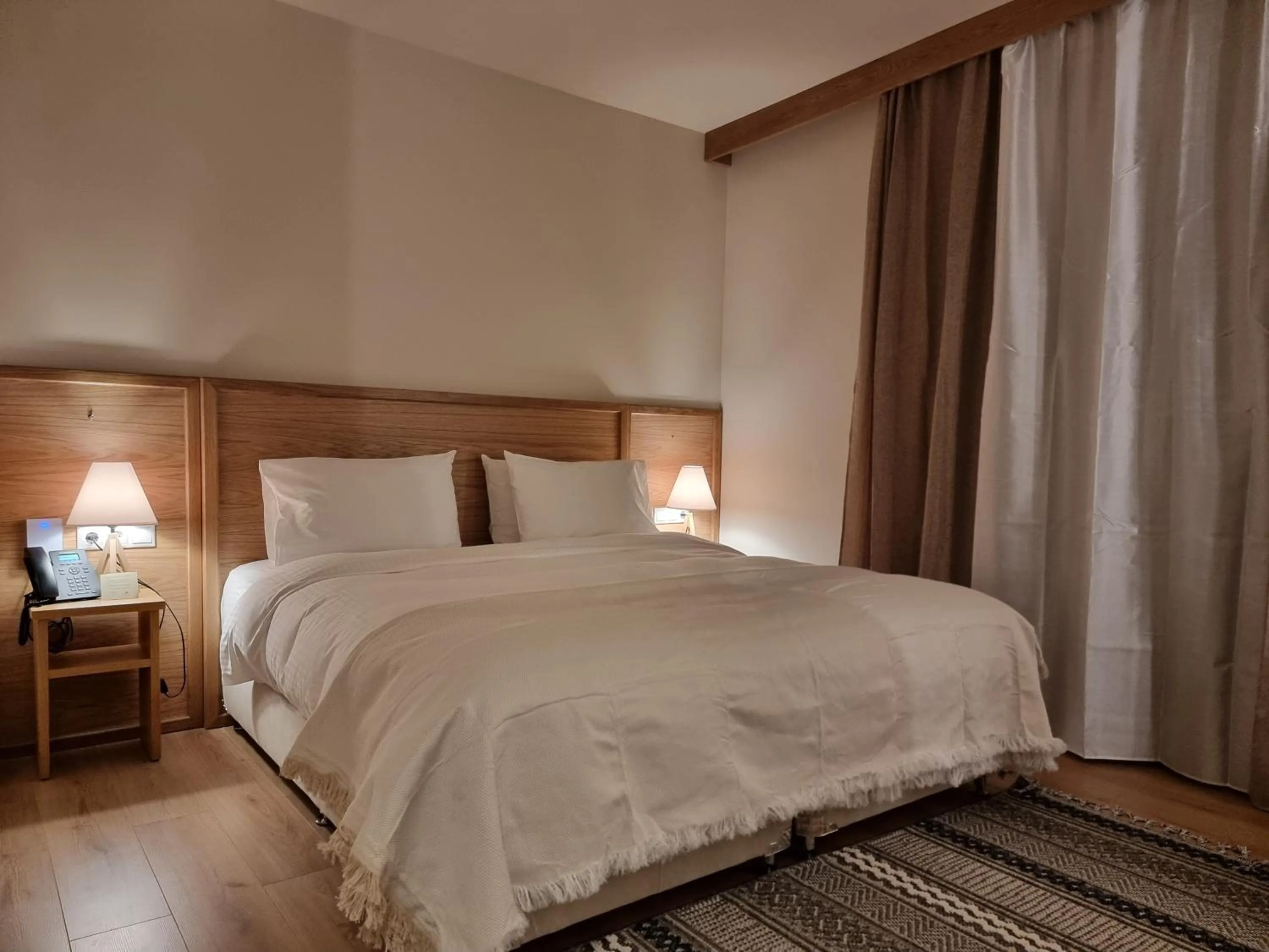 Bed in Likoria Hotel