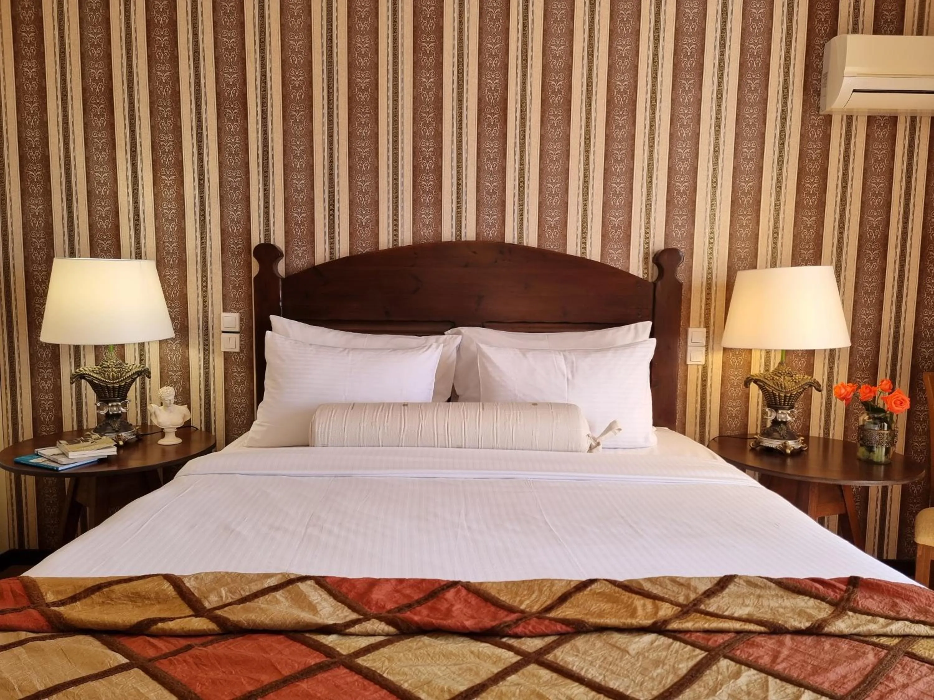 Bed in Likoria Hotel