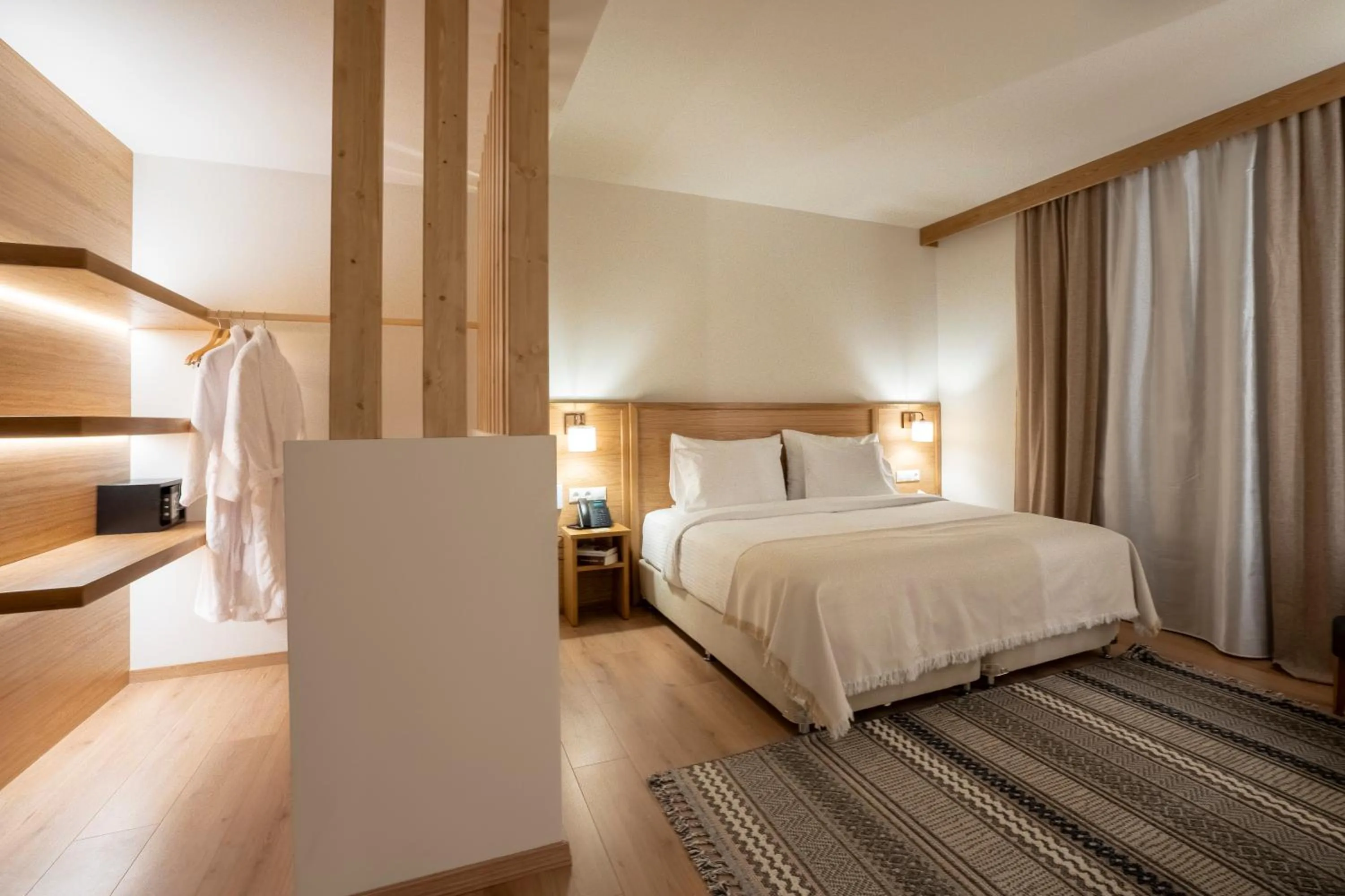 Bed in Likoria Hotel