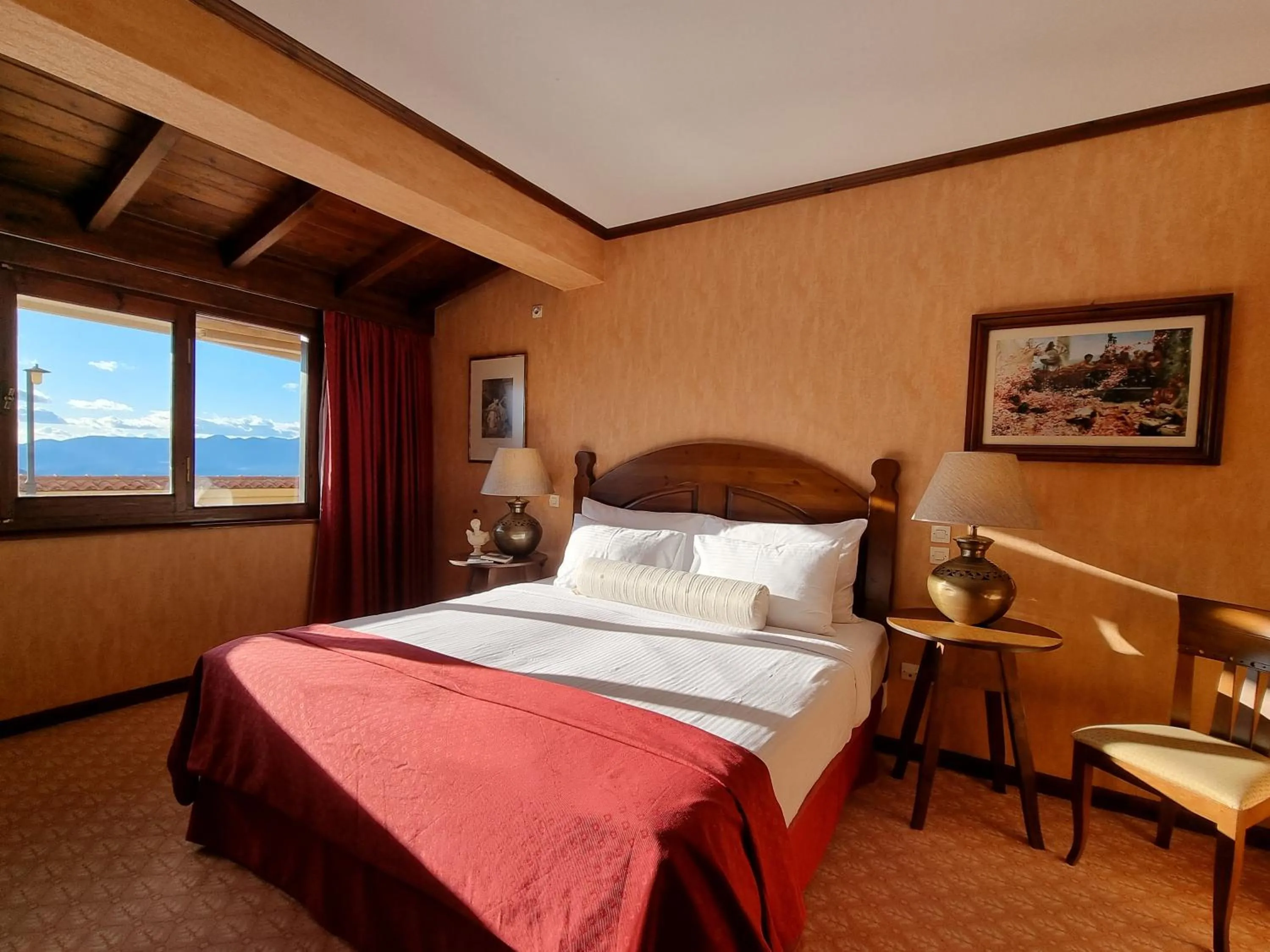 Bed in Likoria Hotel