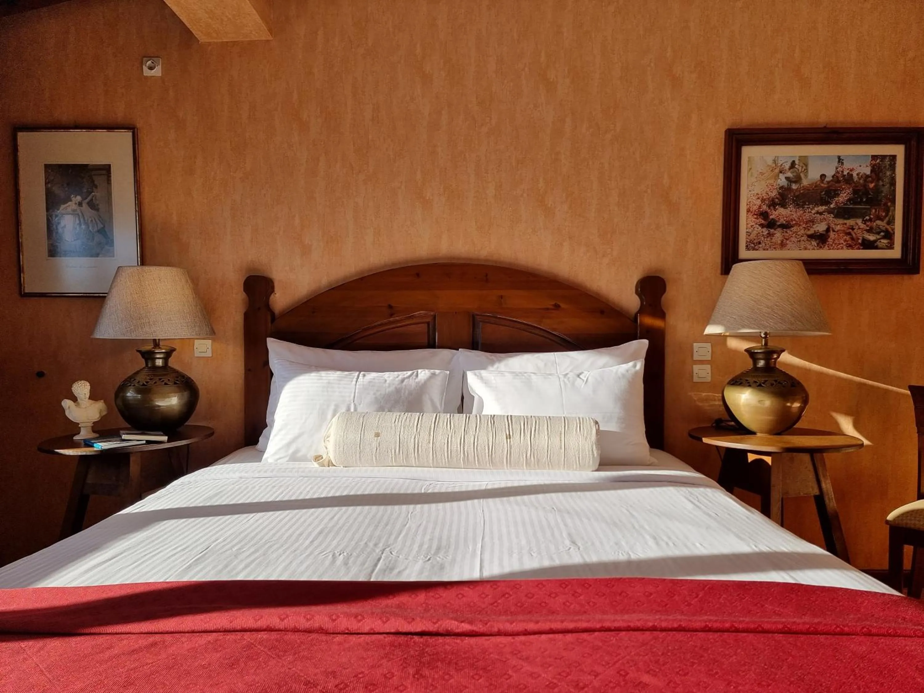 Bed in Likoria Hotel