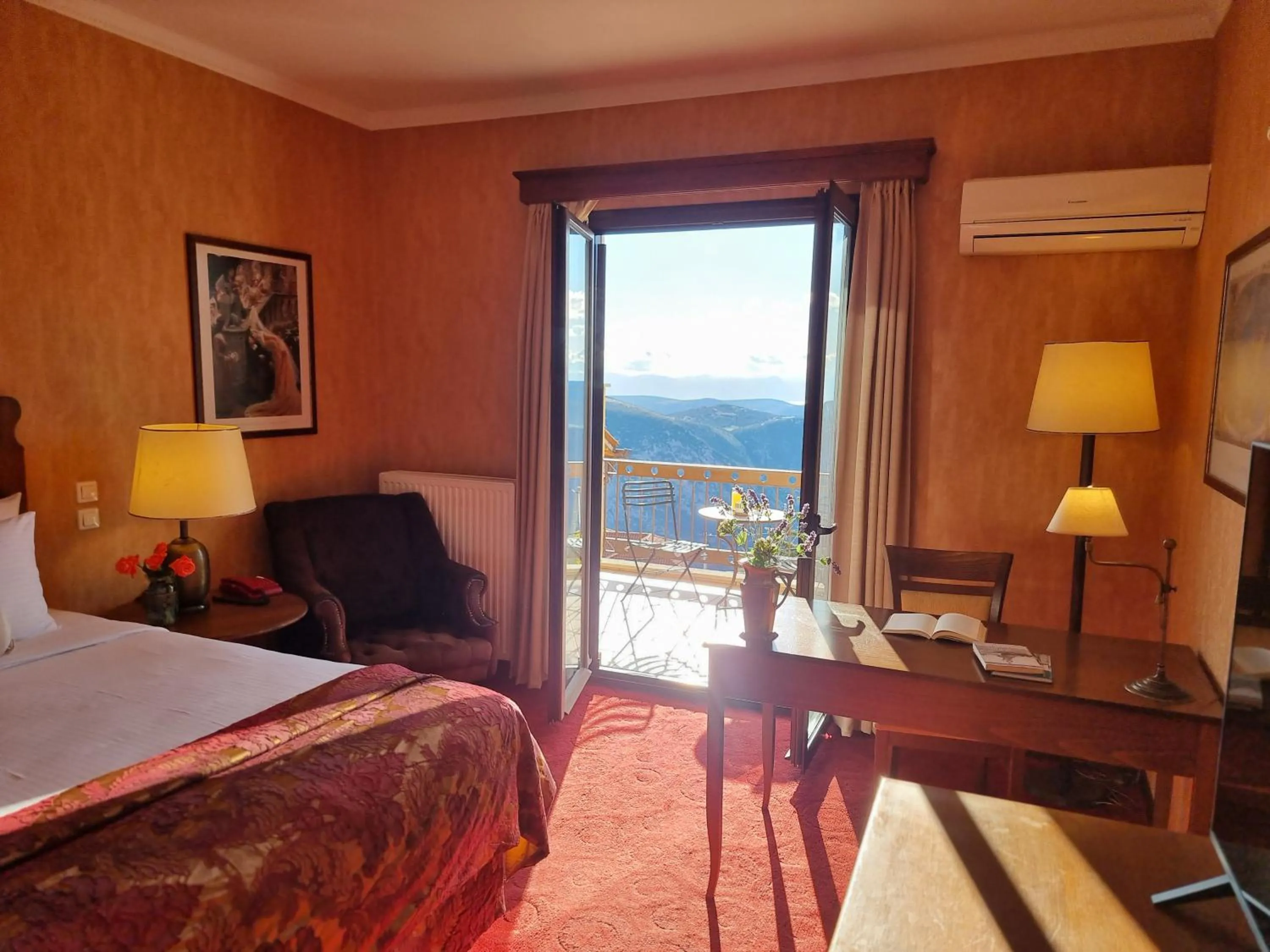 Natural landscape, Bed in Likoria Hotel