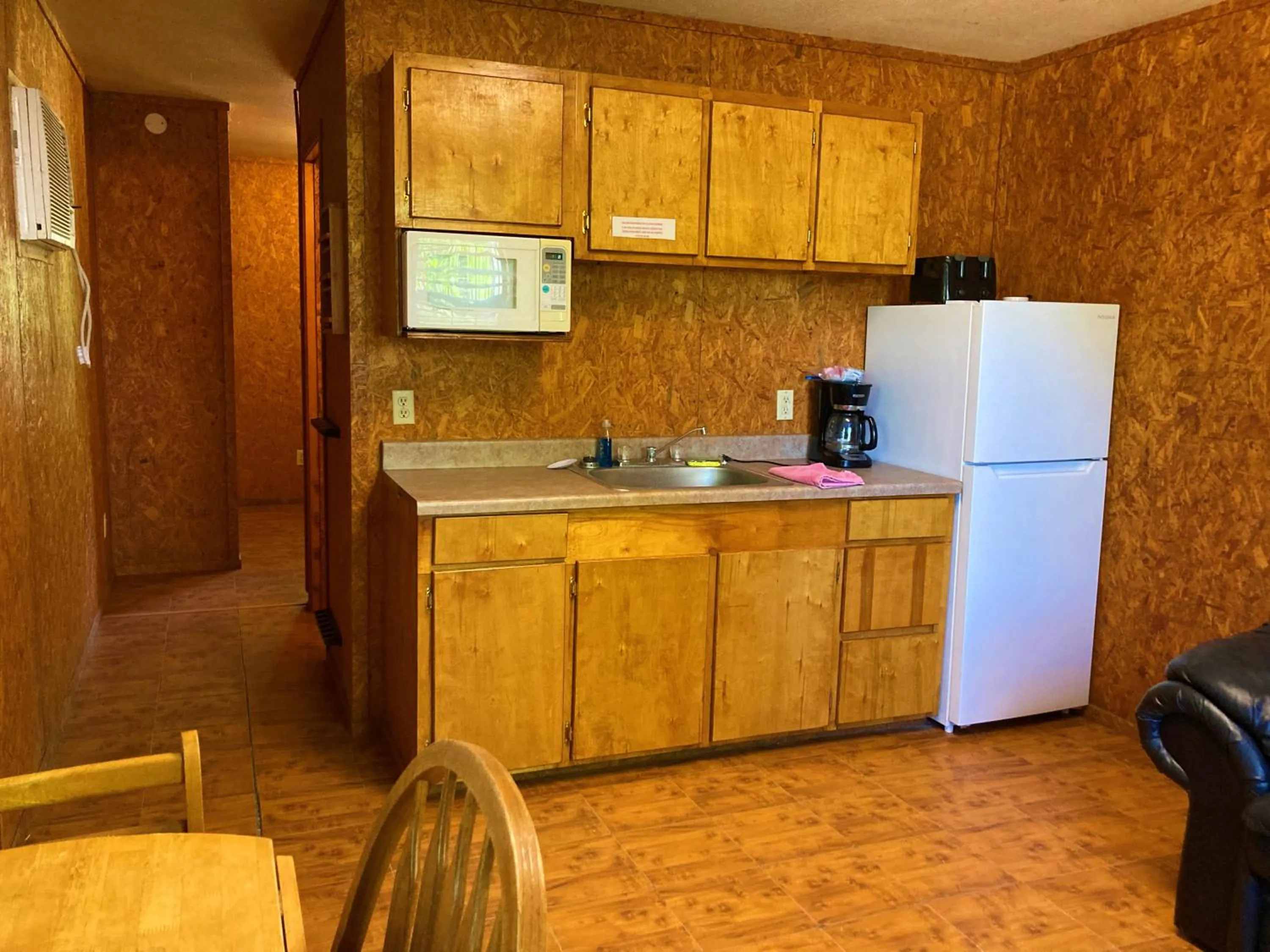 Kitchen or kitchenette in Outback Campground and Marina